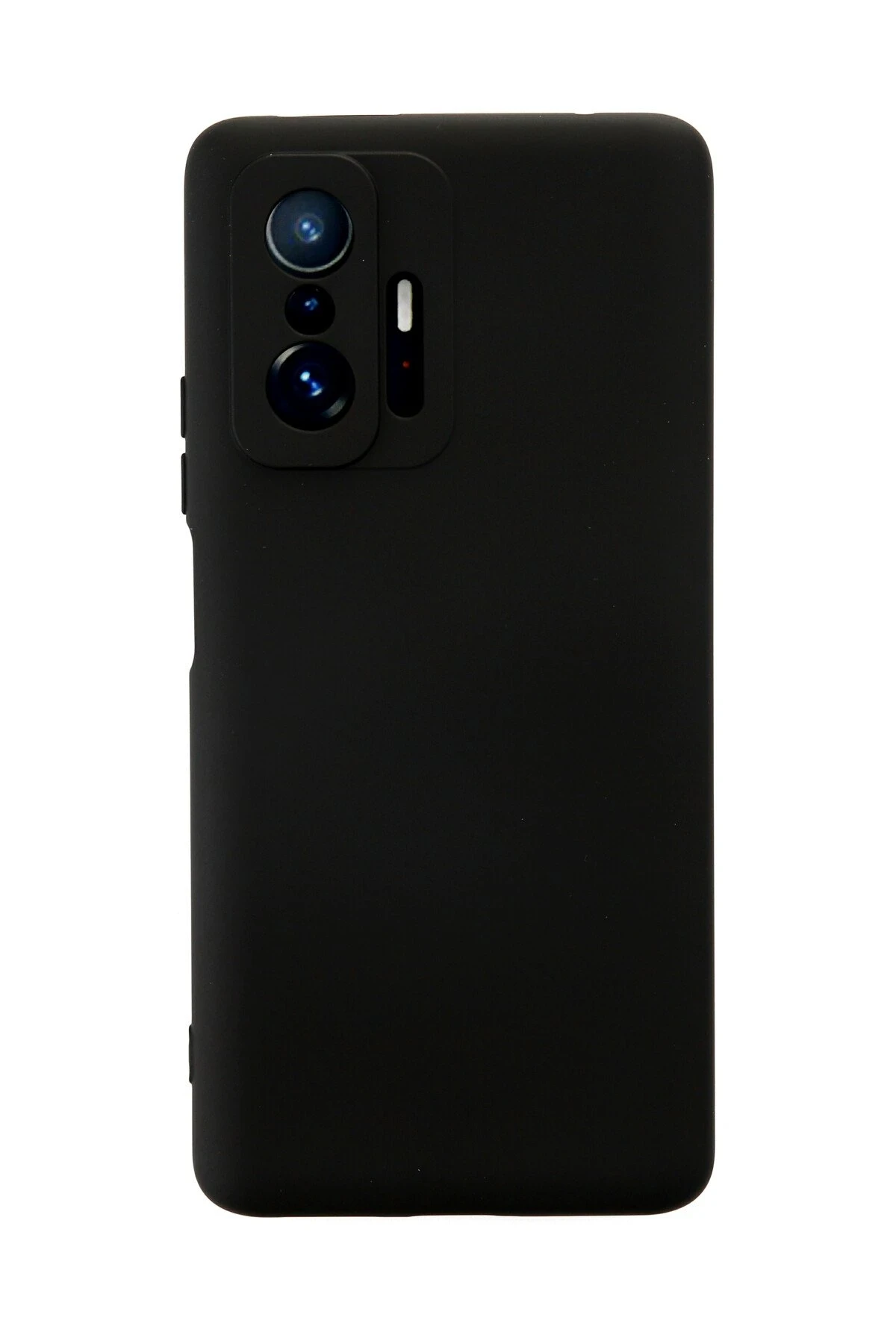 Newface Xiaomi Mi 11T Pro Kılıf Nano içi Kadife Silikon - Siyah