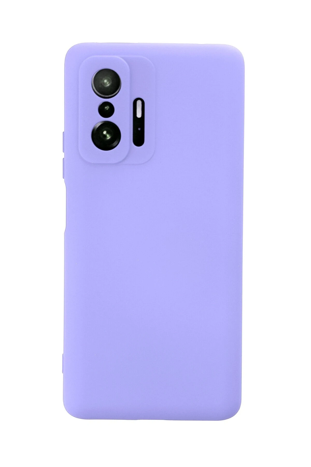 Newface Xiaomi Mi 11T Pro Kılıf Nano içi Kadife Silikon - Lila
