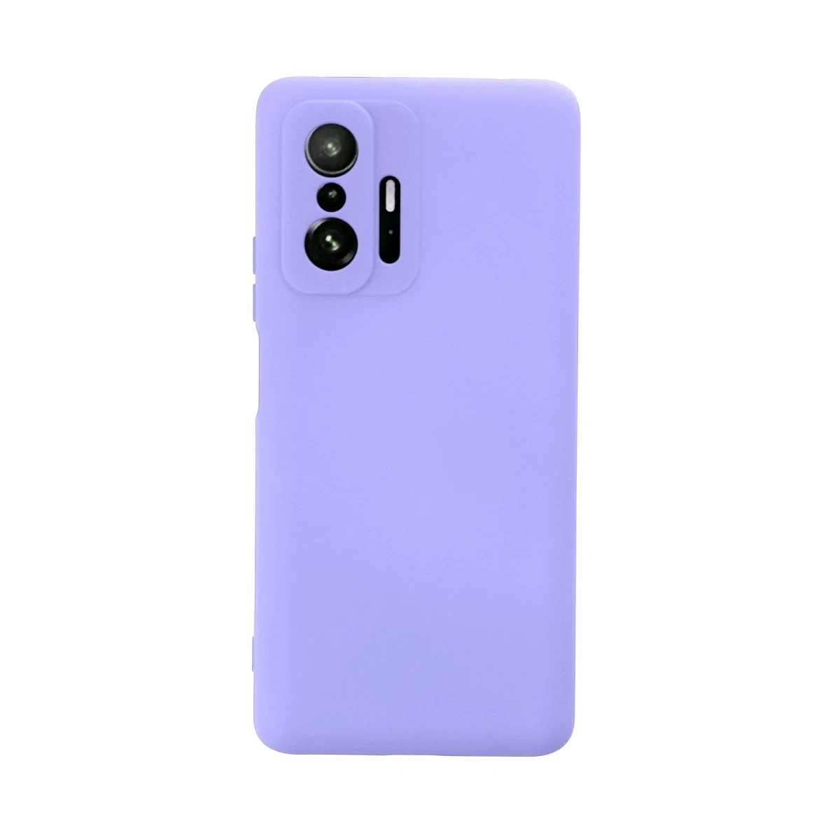 Newface Xiaomi Mi 11T Pro Kılıf Nano içi Kadife Silikon - Lila