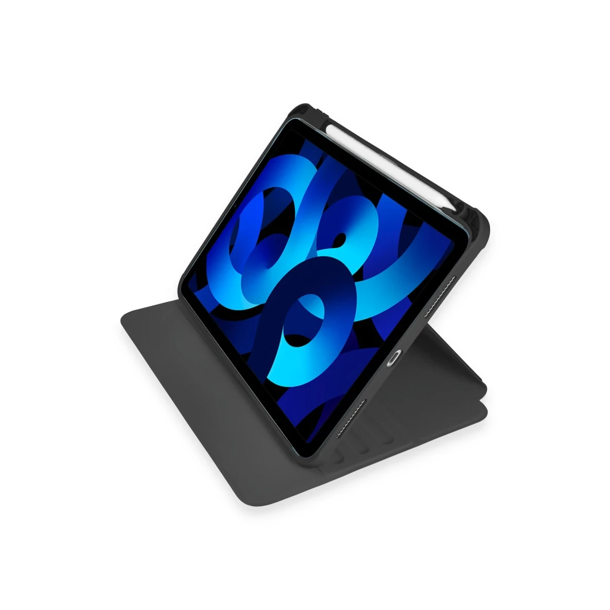 Newface Apple iPad 2022 10.9 (10.nesil) Kılıf Starling 360 Kalemlikli Tablet Kılıf - Siyah — görsel 8