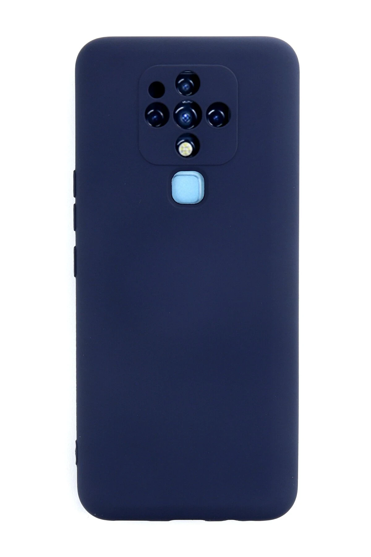 Newface Tecno Camon 16 Kılıf Nano içi Kadife Silikon - Lacivert