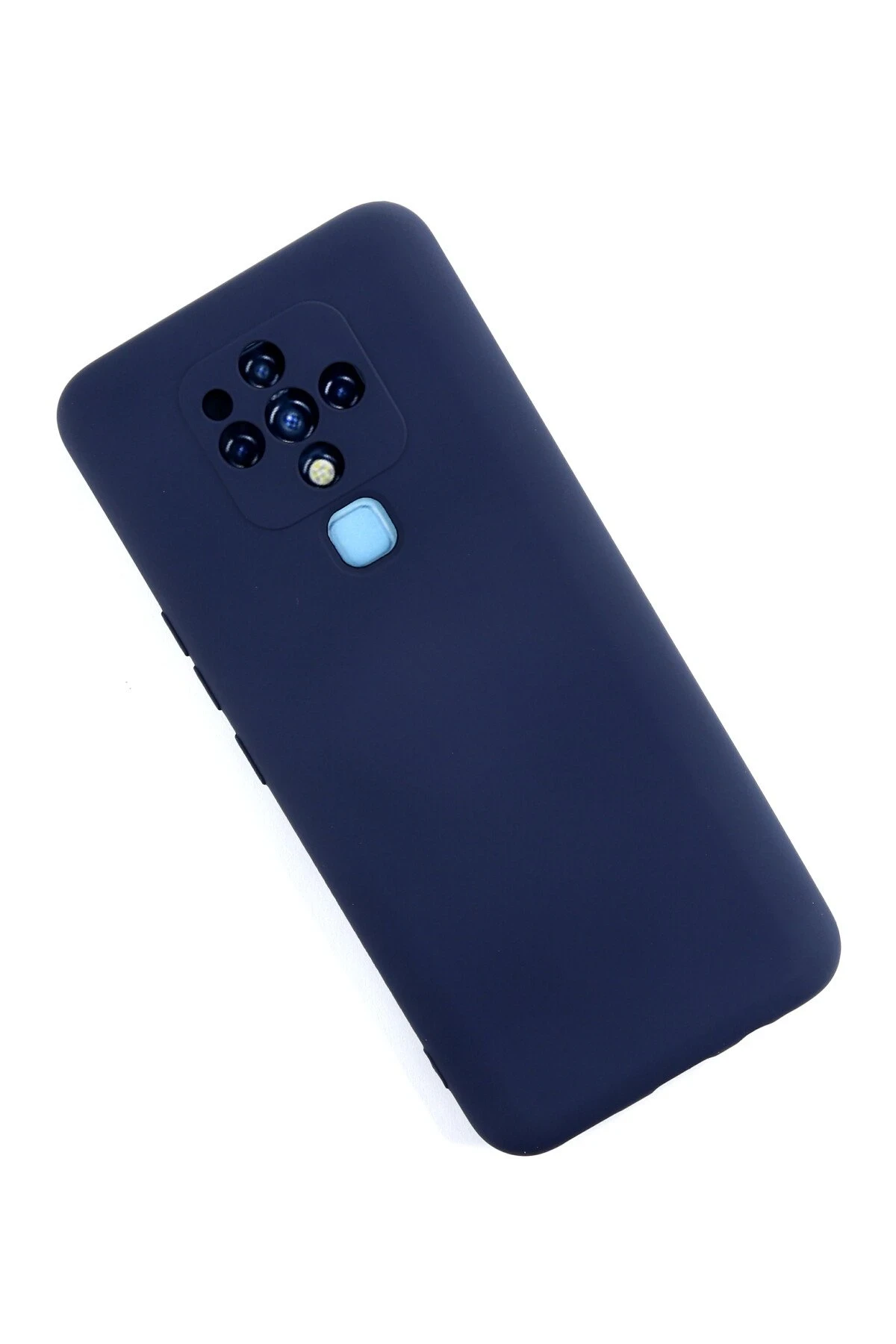 Newface Tecno Camon 16 Kılıf Nano içi Kadife Silikon - Lacivert