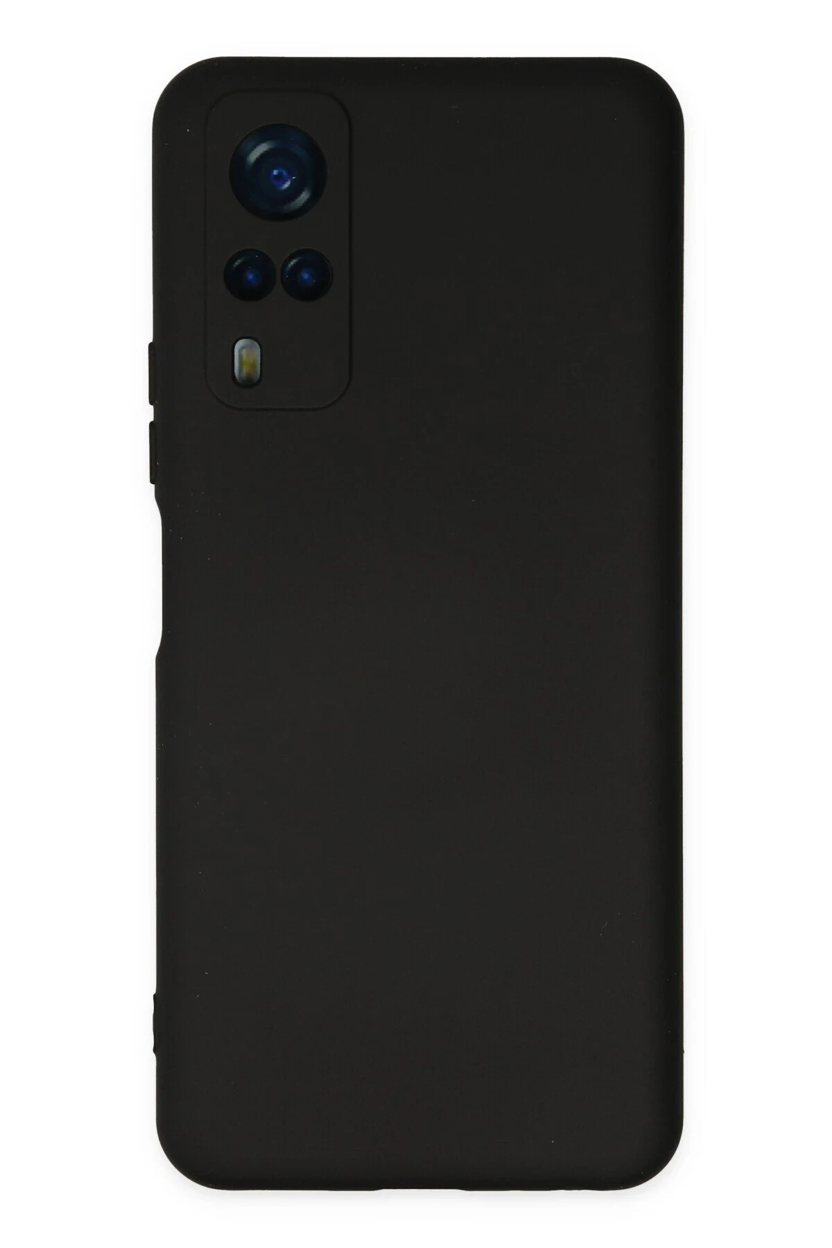 Newface Vivo Y53S Kılıf Nano içi Kadife Silikon - Siyah