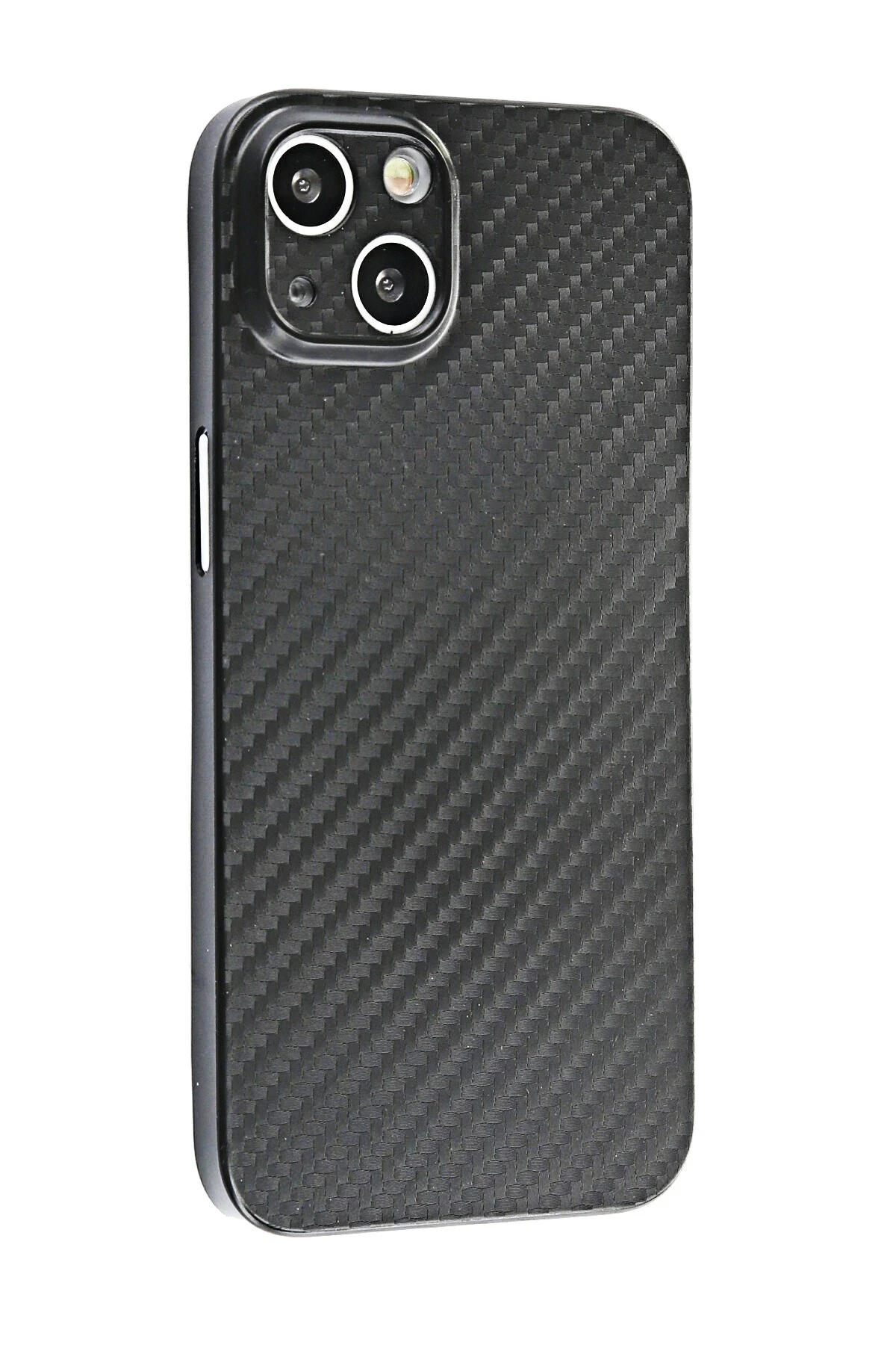 Newface Apple iPhone 13 Kılıf Karbon PP Silikon - Siyah — görsel 3