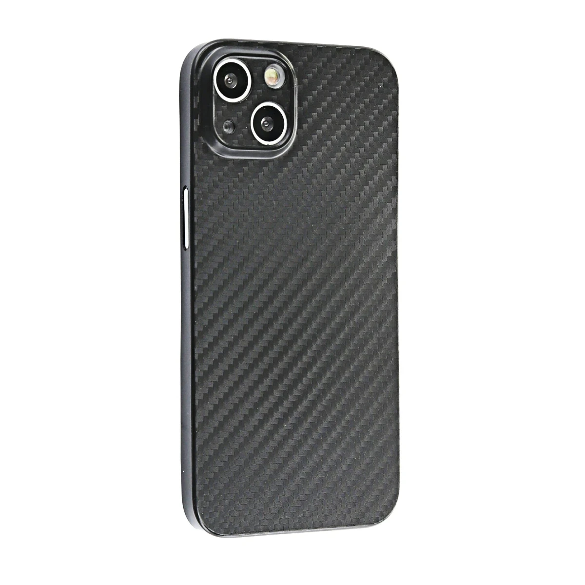 Newface Apple iPhone 13 Kılıf Karbon PP Silikon - Siyah — görsel 6