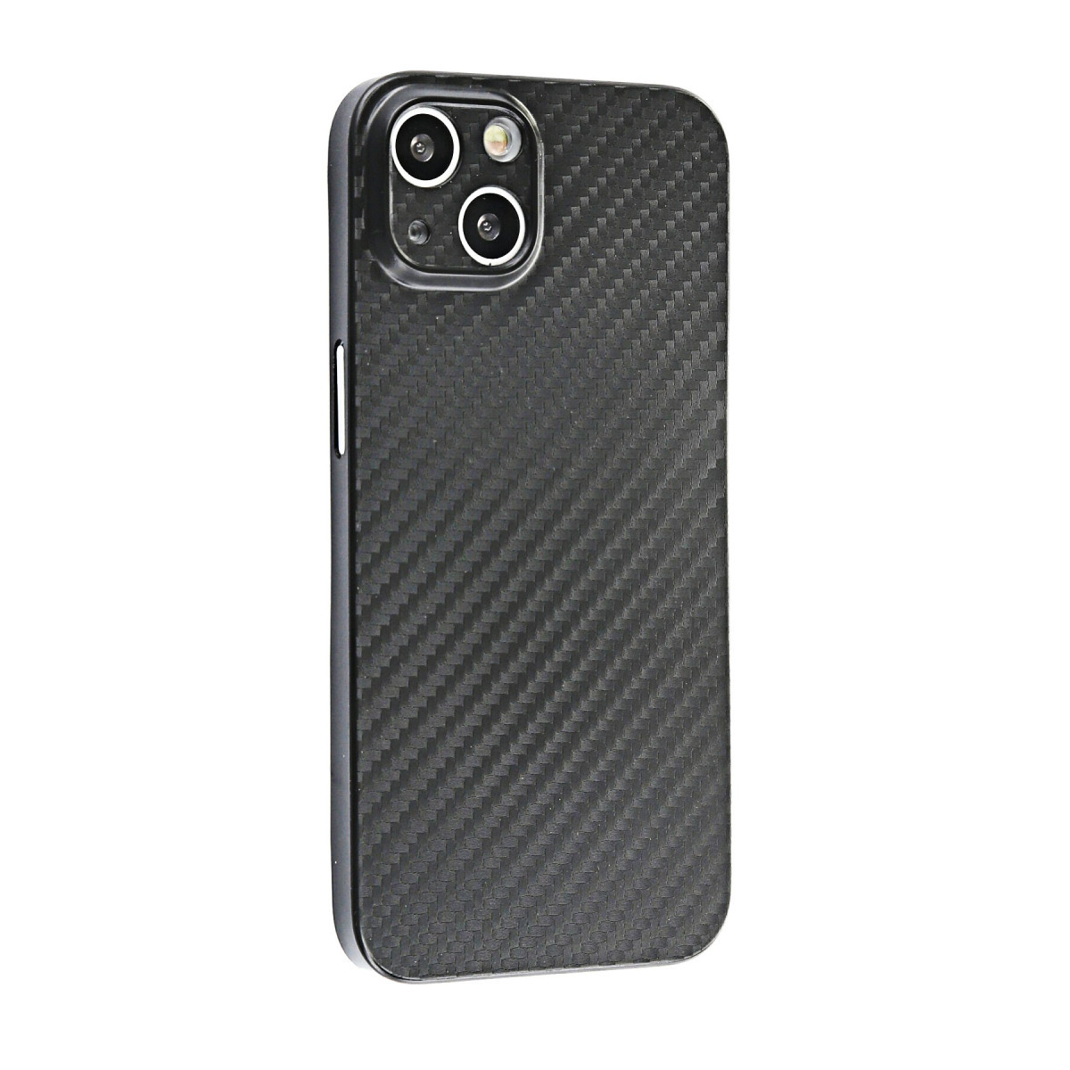 Newface Apple iPhone 13 Kılıf Karbon PP Silikon - Siyah — görsel 9