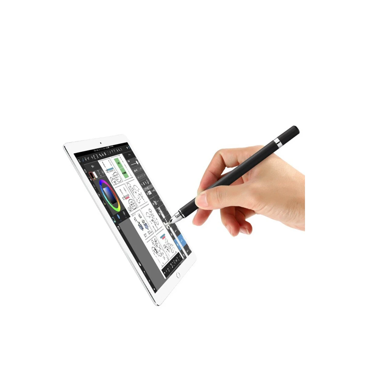 Newface Dokunmatik Stylus Kalem Pen 110 - Gümüş — görsel 5