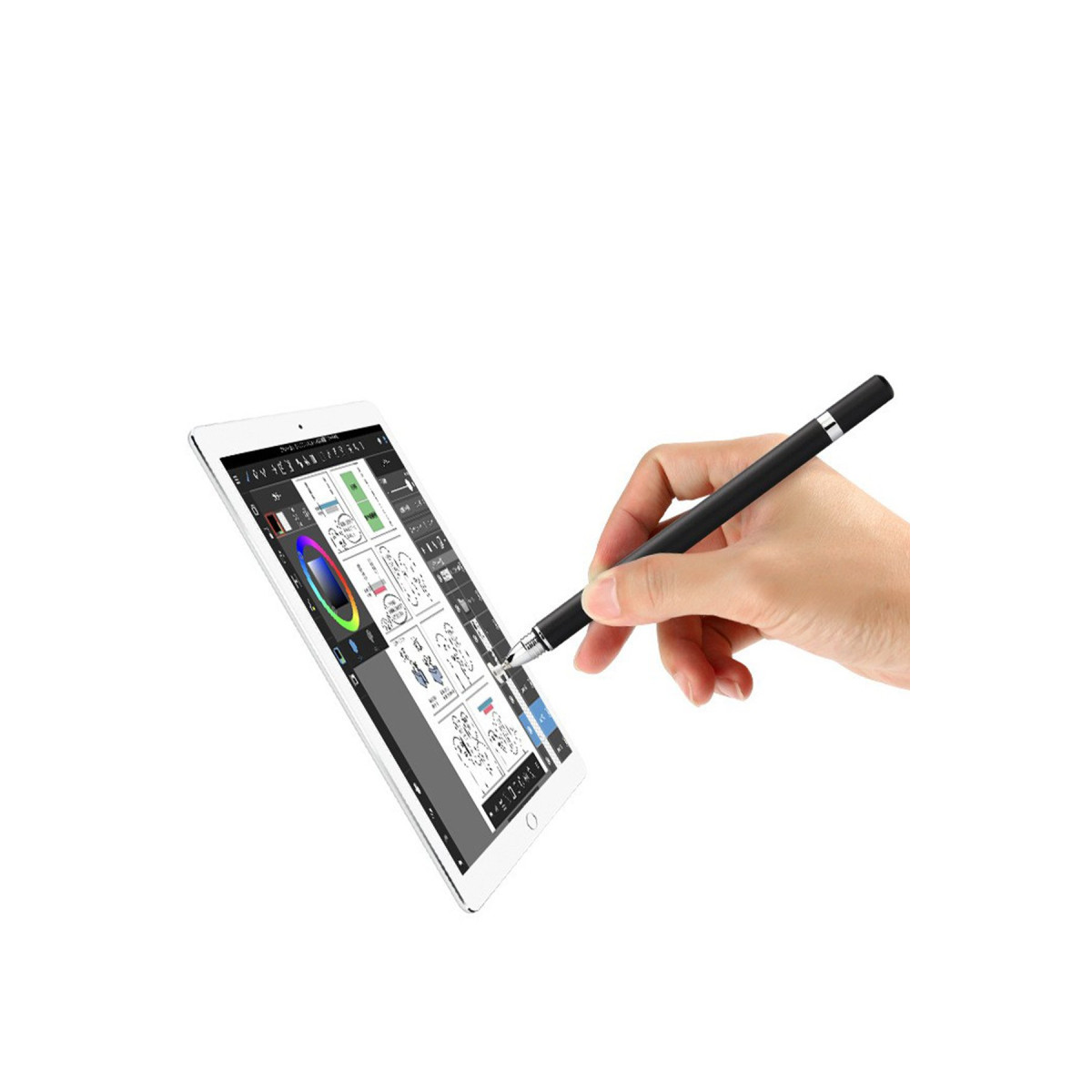 Newface Dokunmatik Stylus Kalem Pen 110 - Gümüş — görsel 8