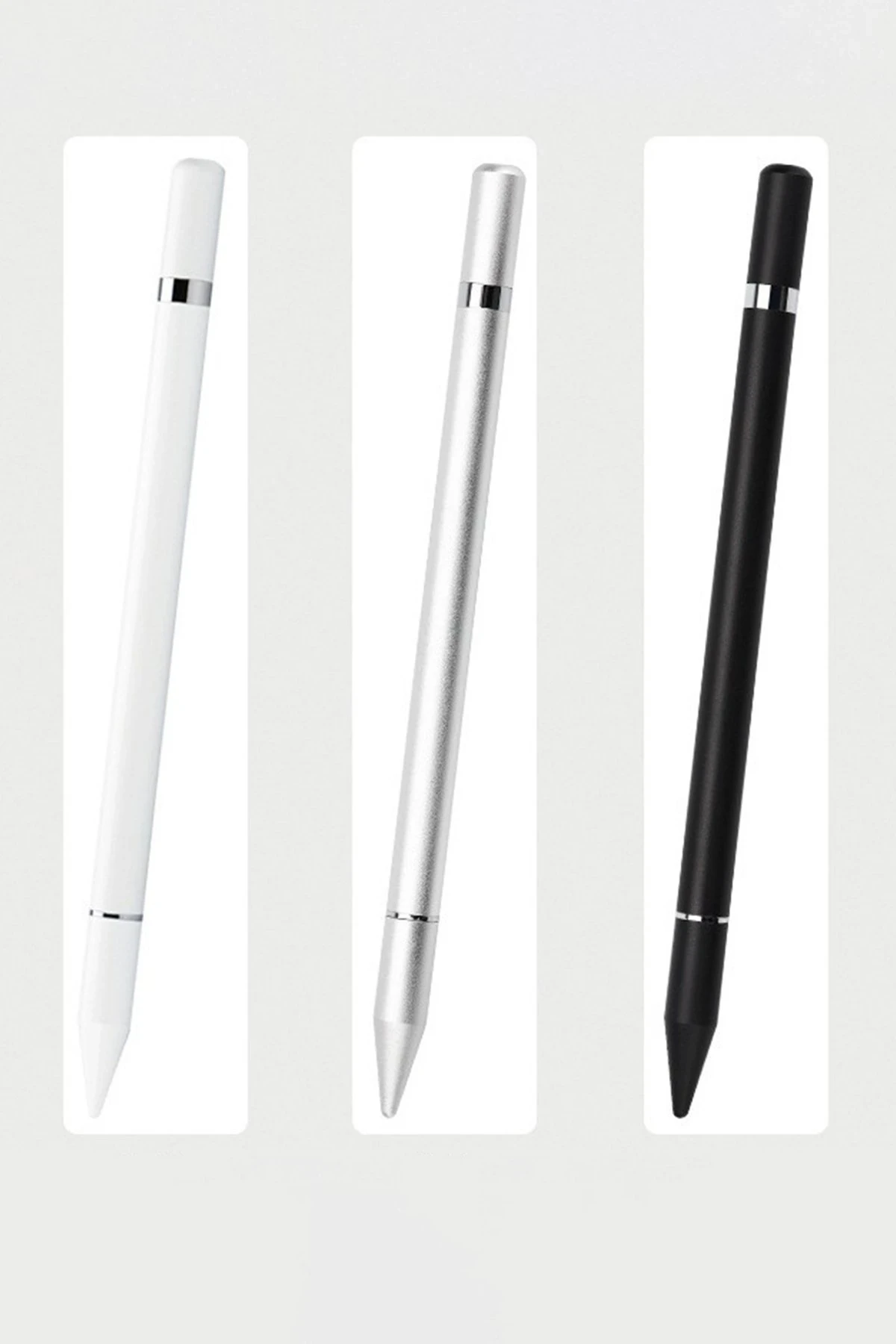 Newface Dokunmatik Stylus Kalem Pen 110 - Gümüş — görsel 3