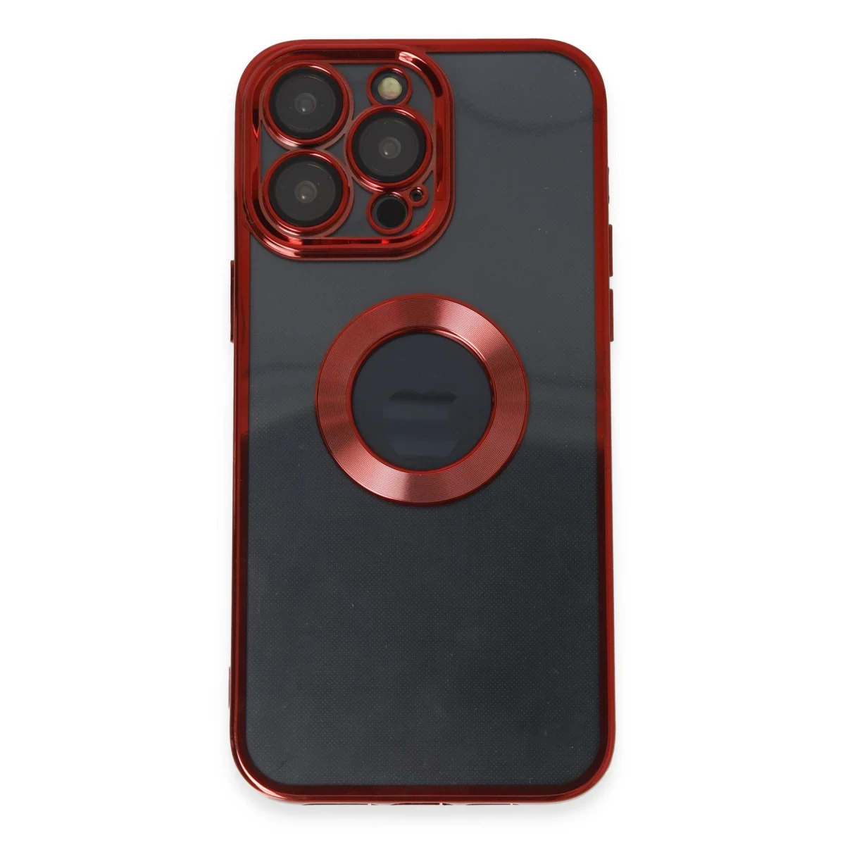 Newface Apple iPhone 14 Pro Kılıf Slot Silikon - Kırmızı — görsel 5