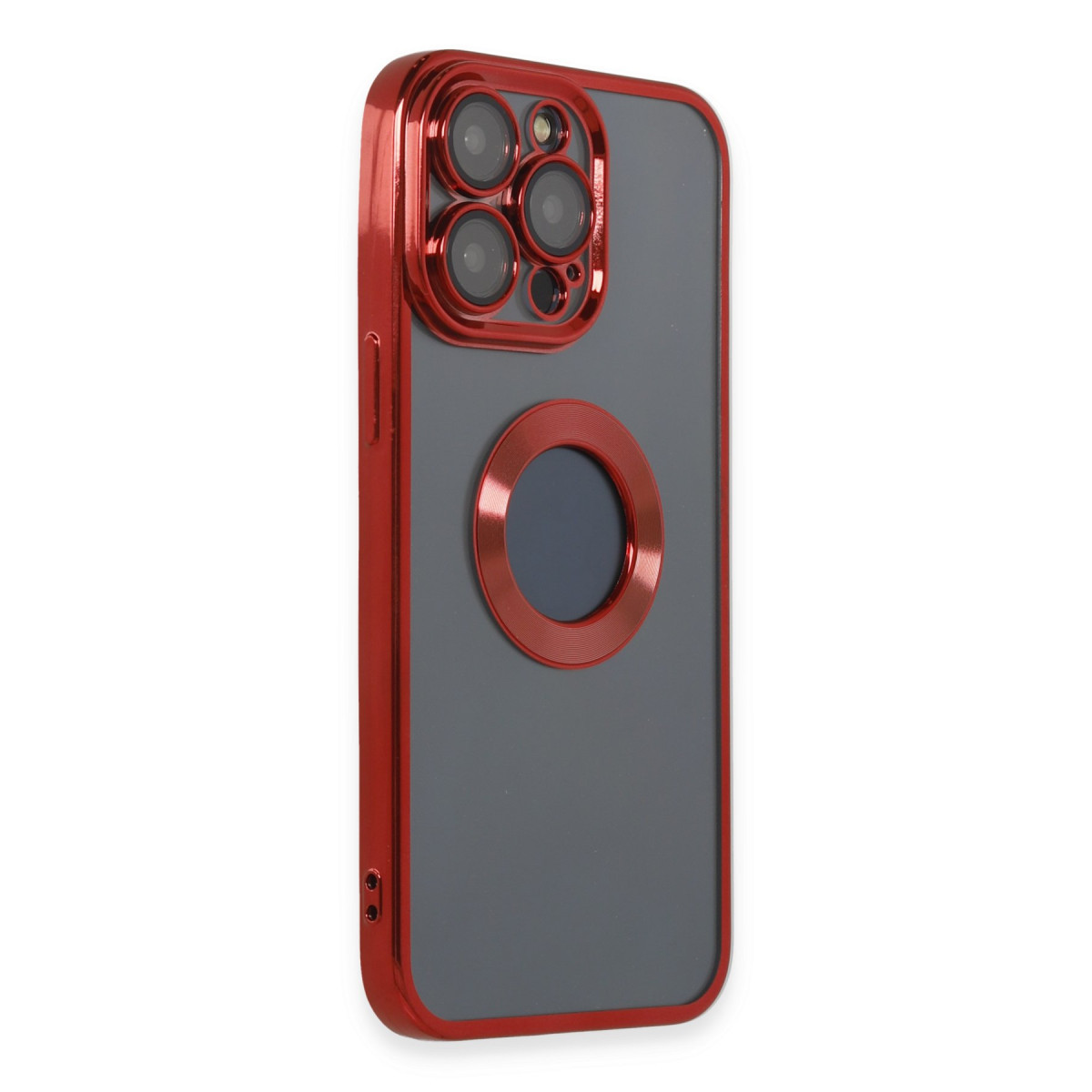Newface Apple iPhone 14 Pro Kılıf Slot Silikon - Kırmızı — görsel 10