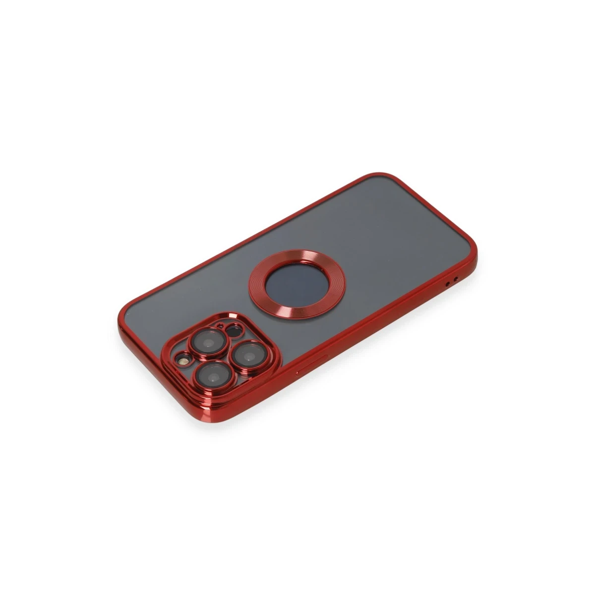 Newface Apple iPhone 14 Pro Max Kılıf Slot Silikon - Kırmızı — görsel 7
