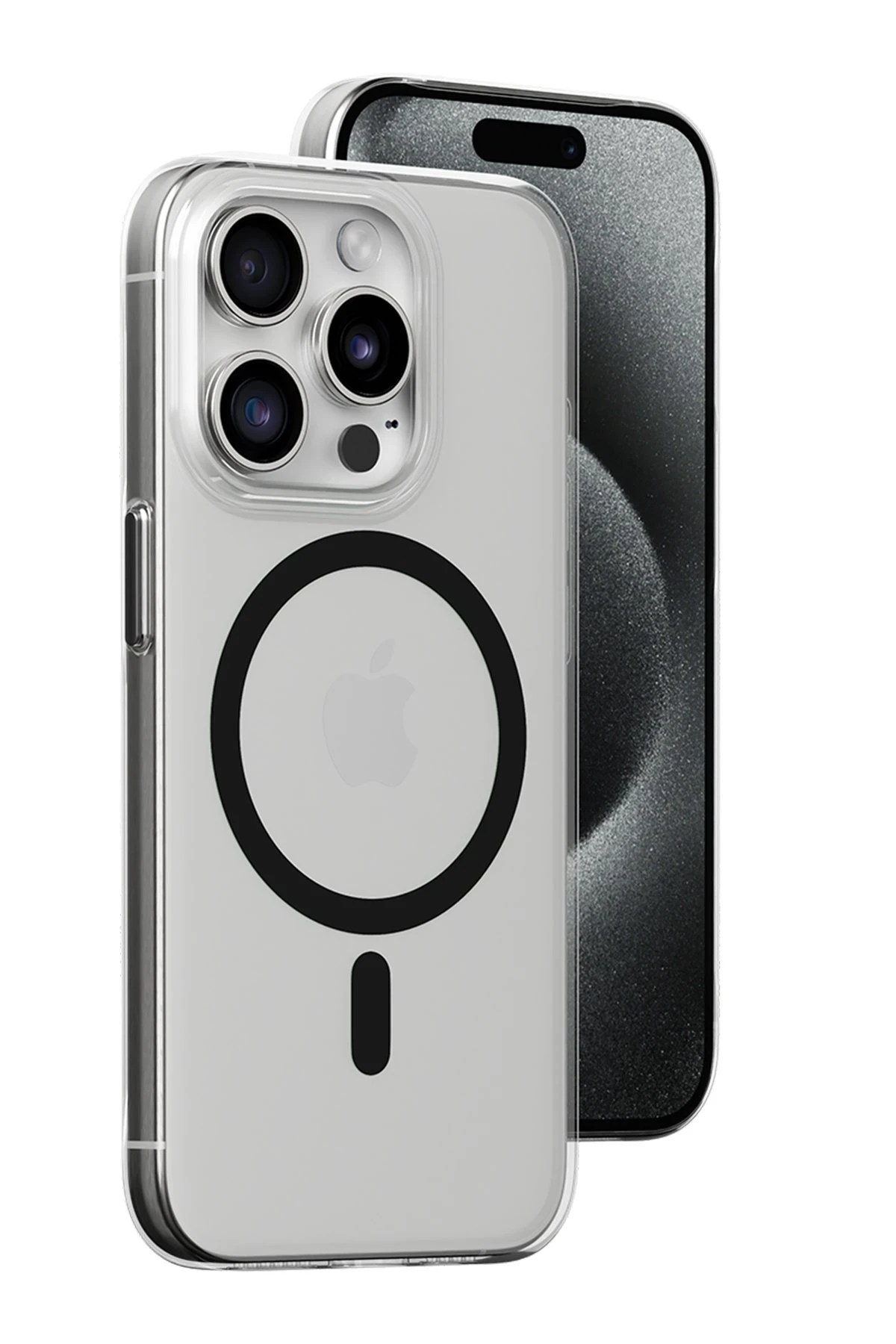 Joko Apple iPhone 15 Pro Kılıf Bubble Magsafe Kapak - Siyah