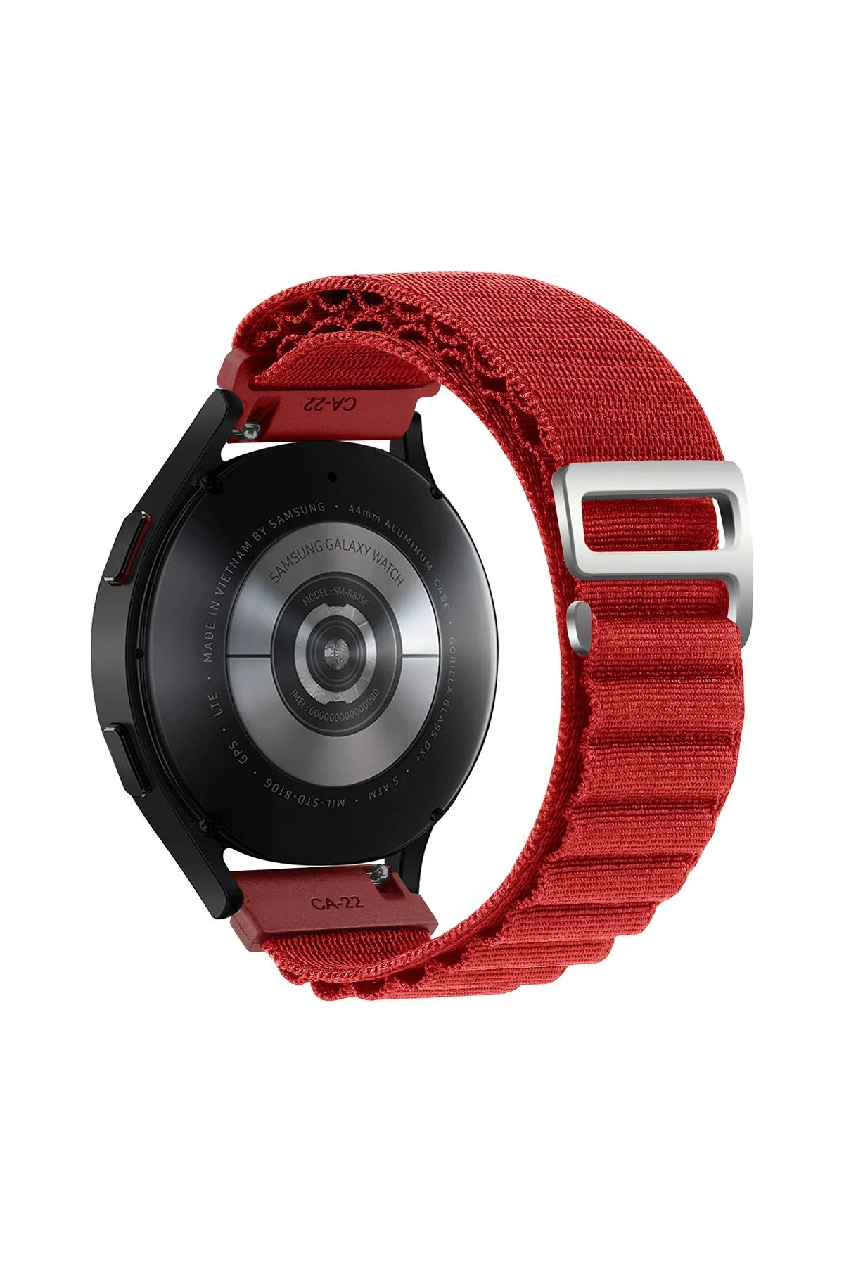 Newface Watch 20mm KR410 Kumaş Kordon - Kırmızı