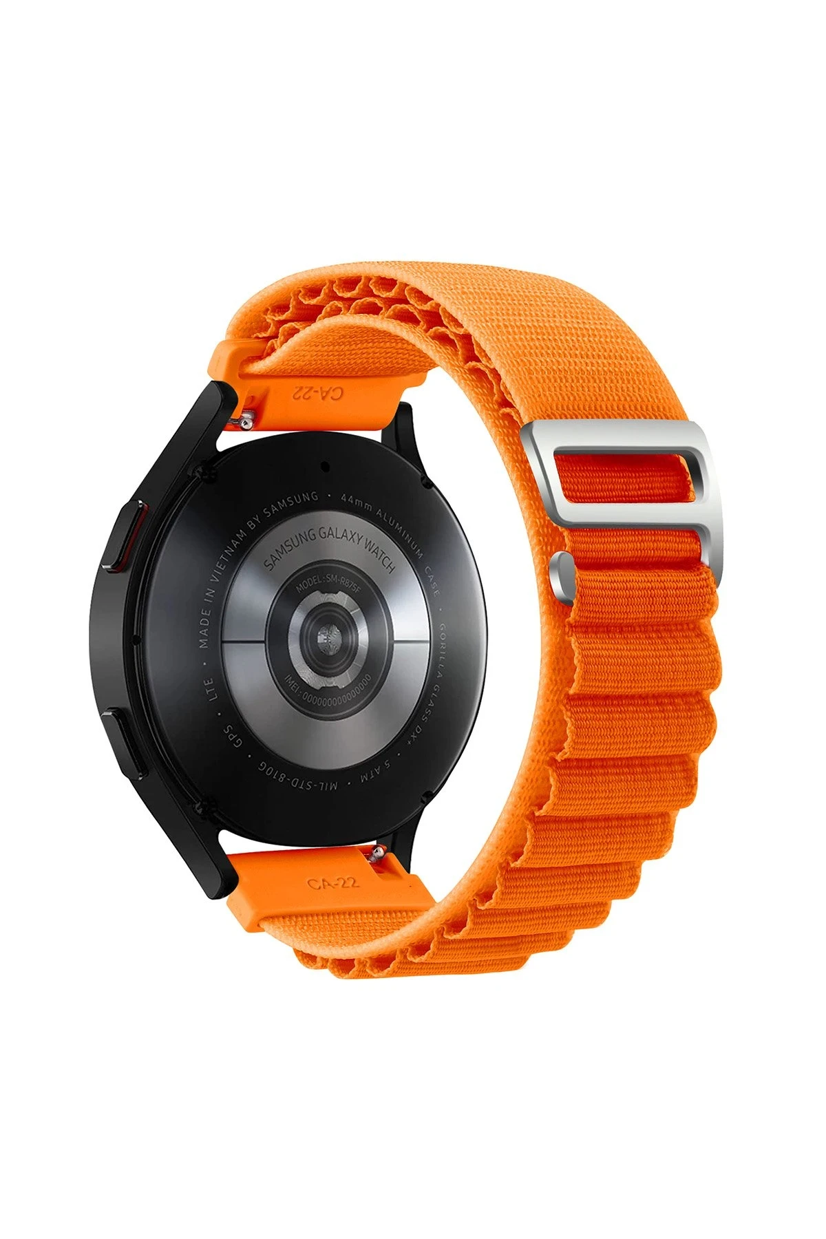 Newface Watch 22mm KR410 Kumaş Kordon - Turuncu