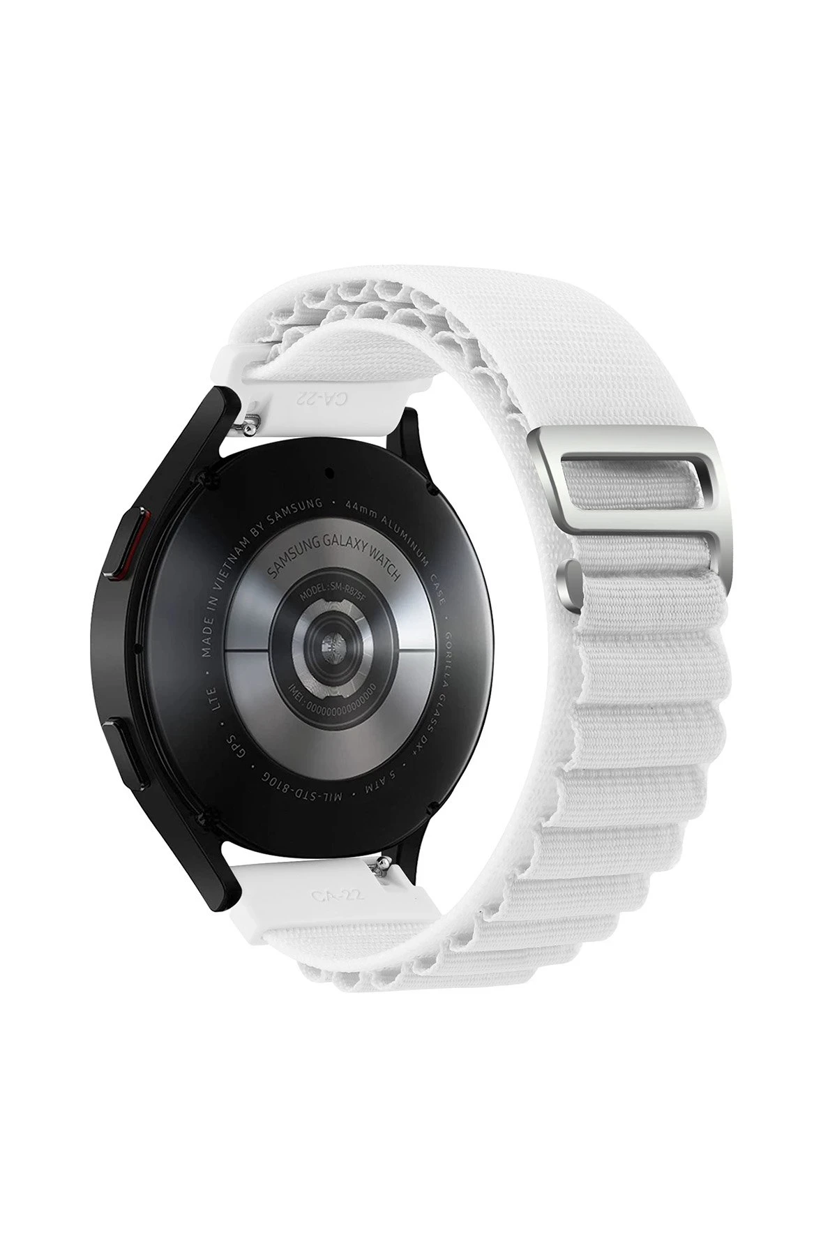 Newface Watch 22mm KR410 Kumaş Kordon - Beyaz