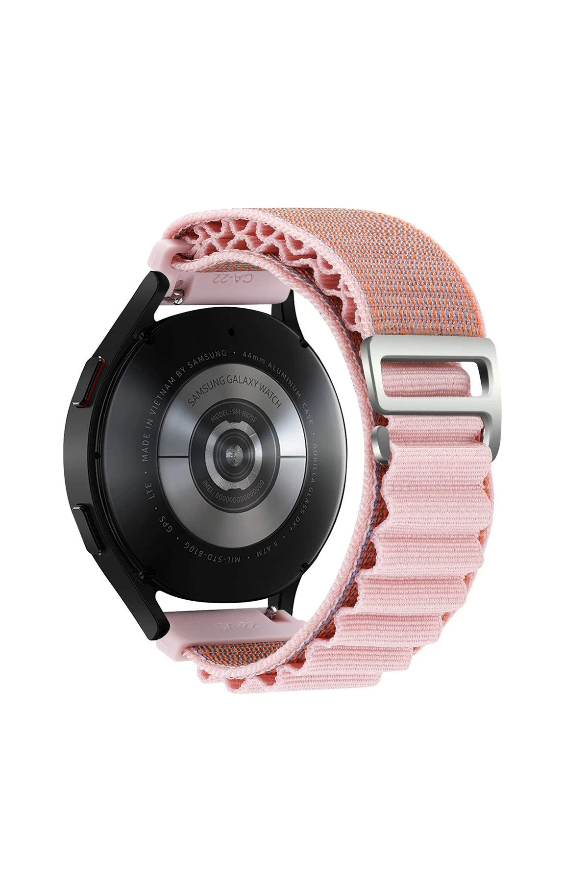Newface Watch 22mm KR410 Kumaş Kordon - Pembe