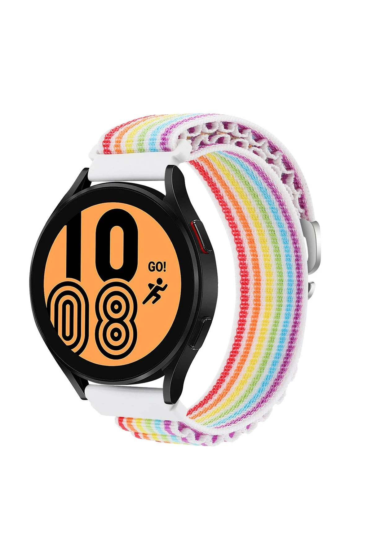 Newface Watch 22mm KR410 Kumaş Kordon - Gökkuşağı