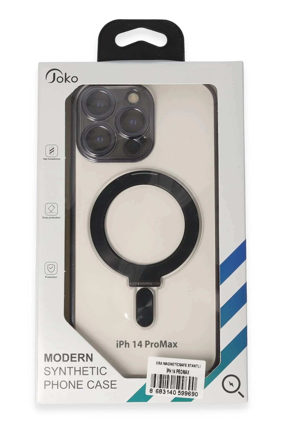 Joko Apple iPhone 14 Pro Max Era Magsafe Standlı Kapak - Siyah — görsel 4