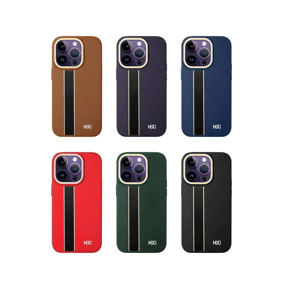 HDD Apple iPhone 15 Pro Kılıf HBC-163 Times Kapak - Lacivert