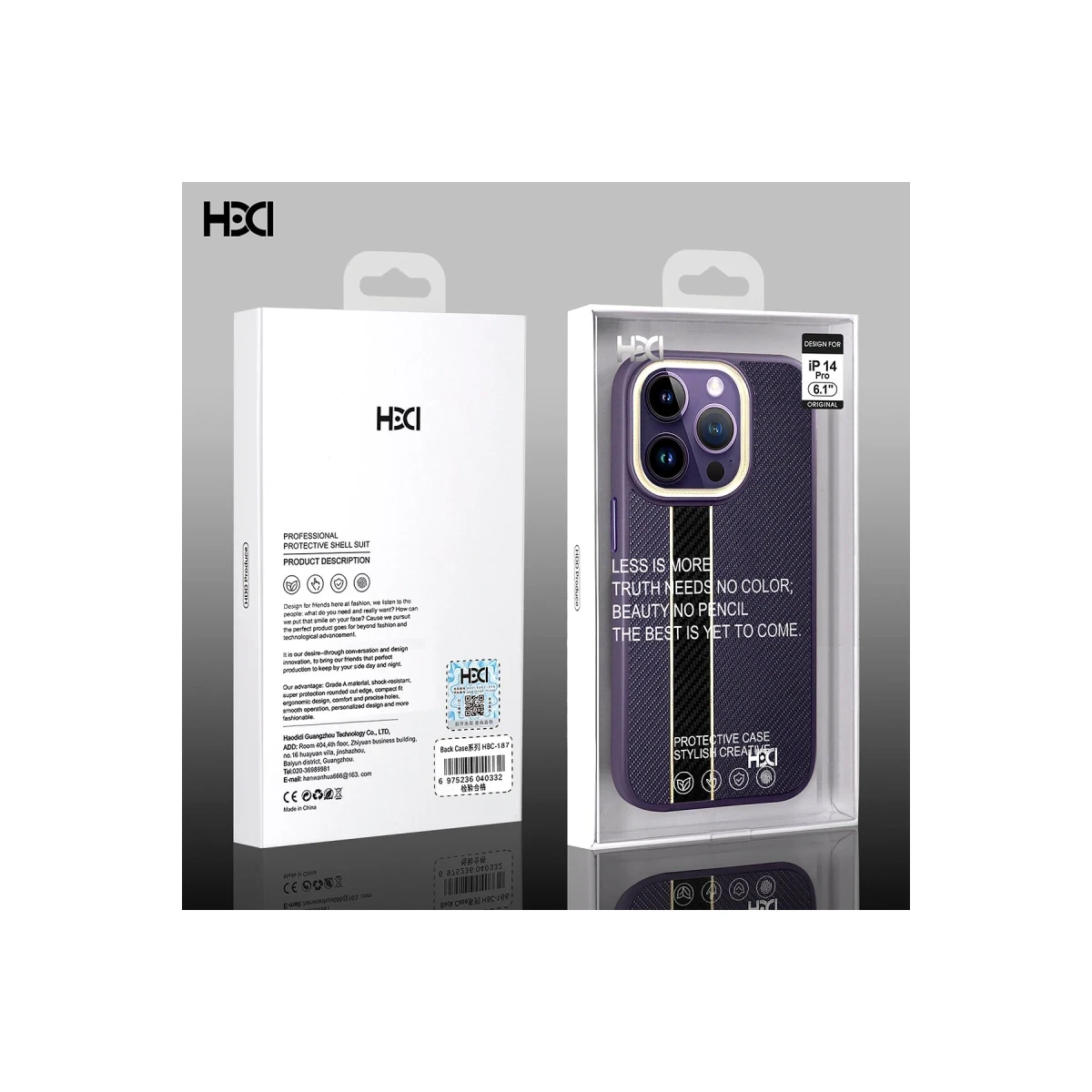 HDD Apple iPhone 15 Pro Kılıf HBC-163 Times Kapak - Derin Mor