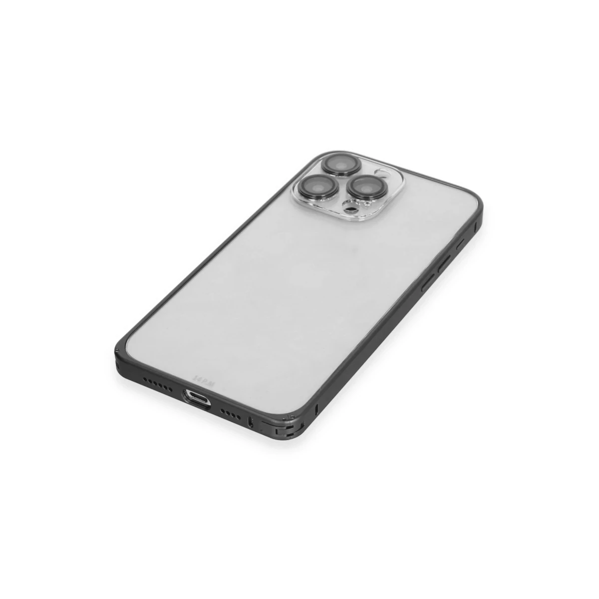 Joko Apple iPhone 15 Pro Metal Bumper Mat Kapak - Siyah — görsel 11