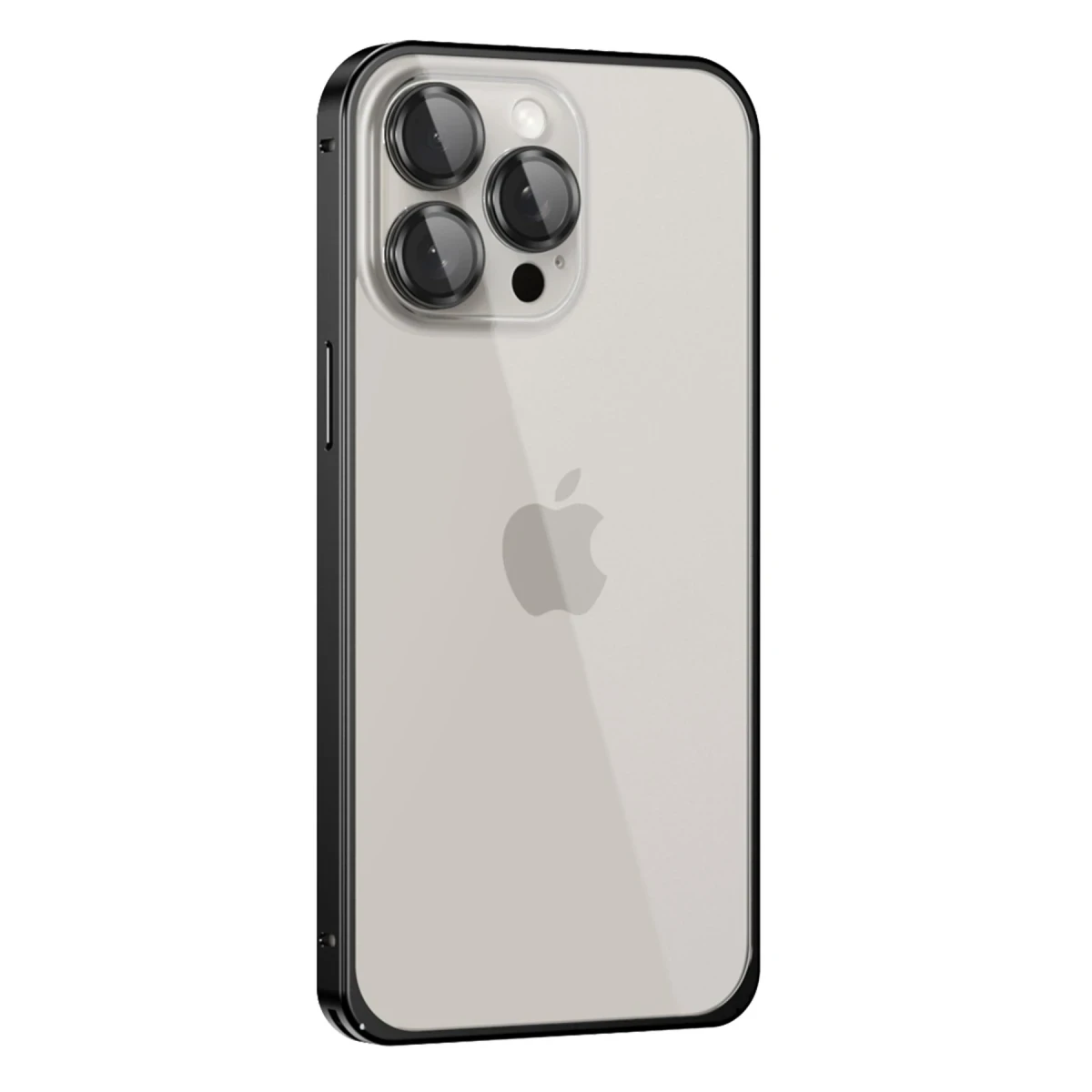 Joko Apple iPhone 15 Pro Max Metal Bumper Mat Kapak - Siyah — görsel 7