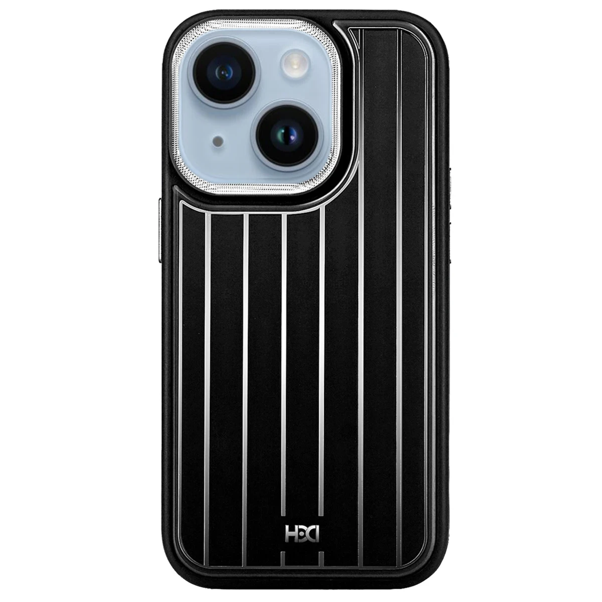 HDD Apple iPhone 15 Kılıf HBC-190 Kolaj Kapak - Siyah