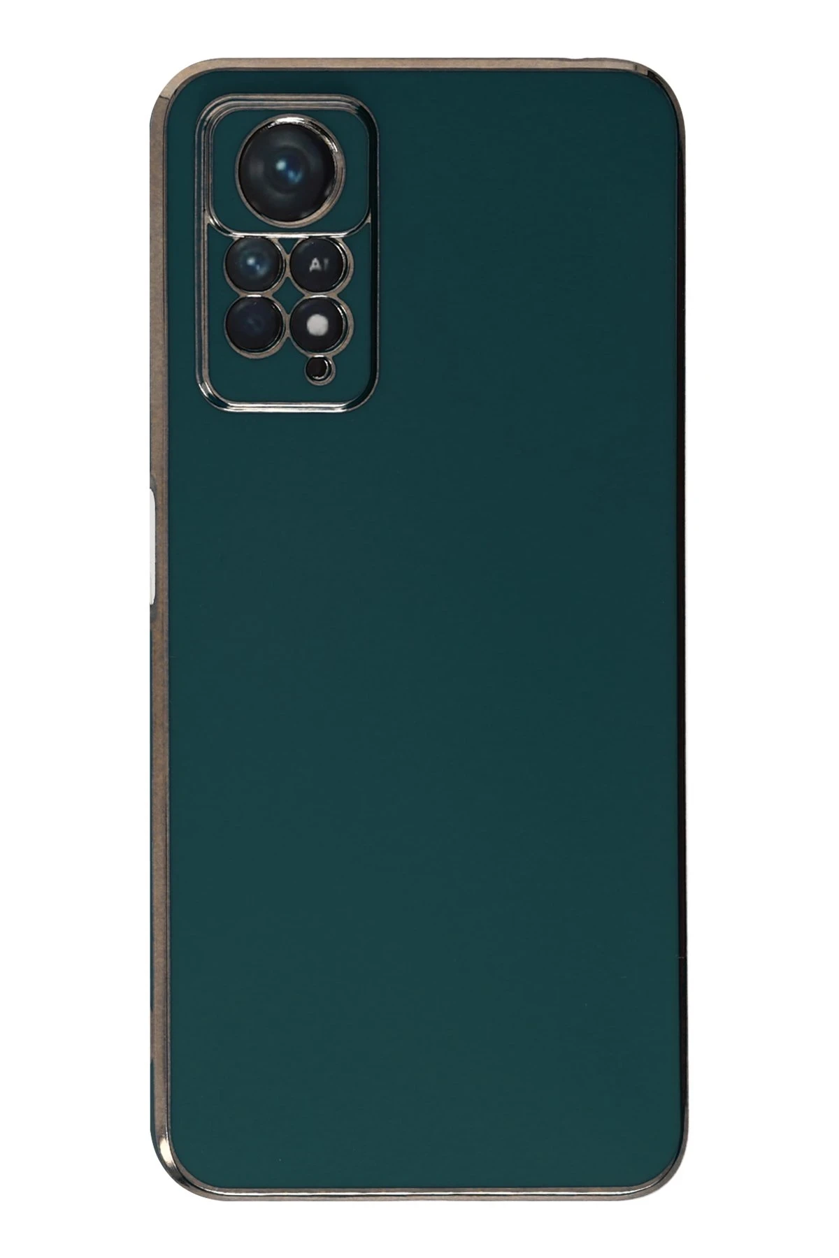 Newface Xiaomi Redmi Note 11 Pro Kılıf Volet Silikon - Koyu Yeşil