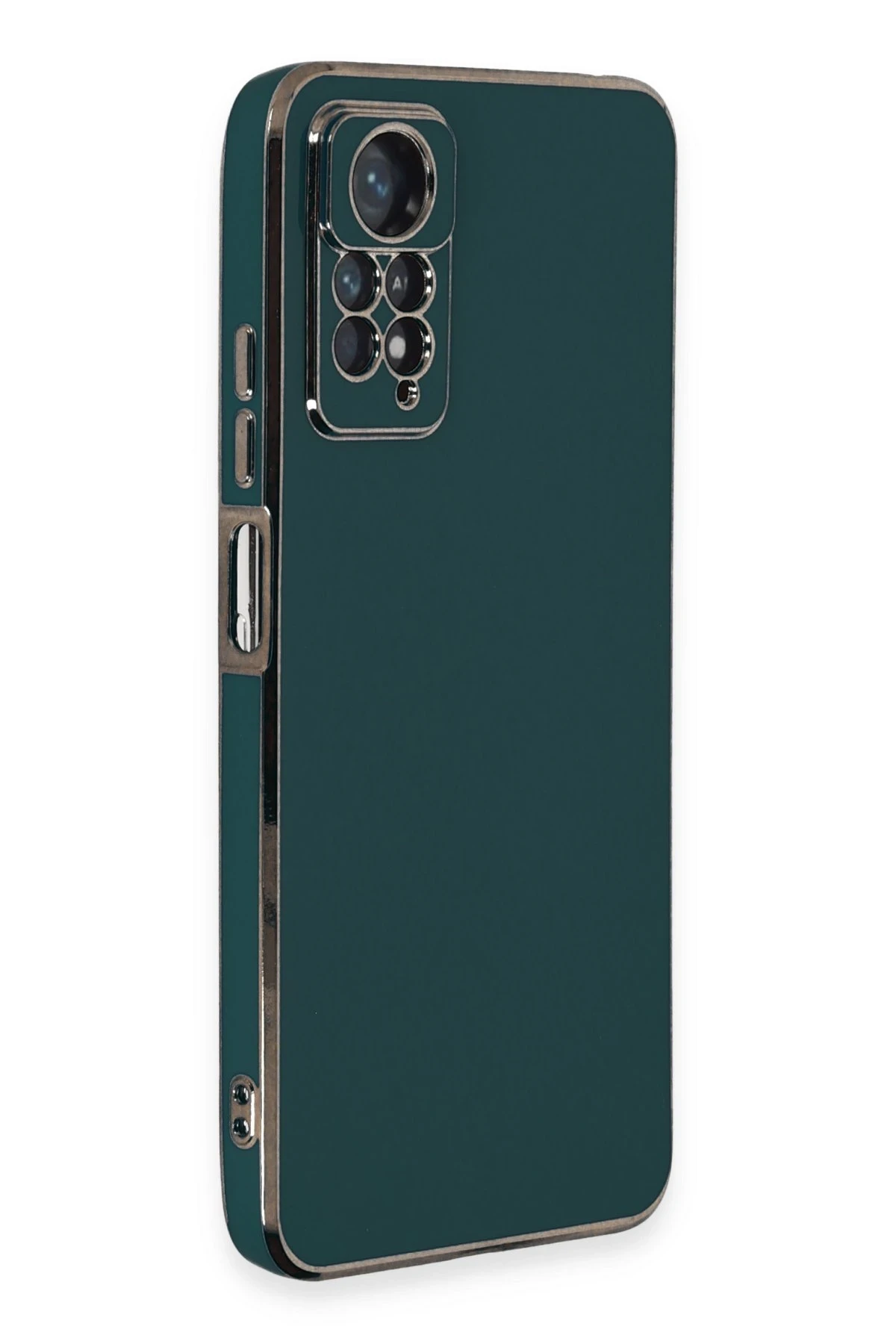 Newface Xiaomi Redmi Note 11 Pro Kılıf Volet Silikon - Koyu Yeşil — görsel 2