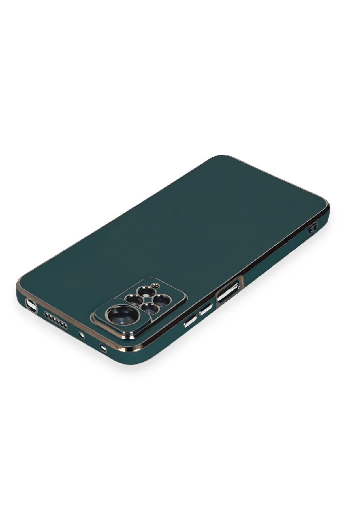 Newface Xiaomi Redmi Note 11 Pro Kılıf Volet Silikon - Koyu Yeşil — görsel 3