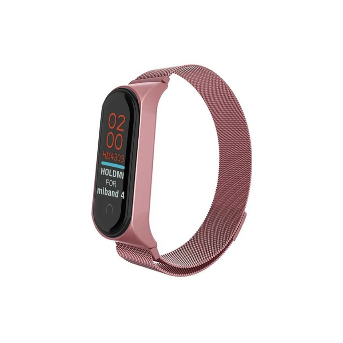 Newface Xiaomi Mi Band 6 Metal Mıknatıslı Kordon - Gold — görsel 2