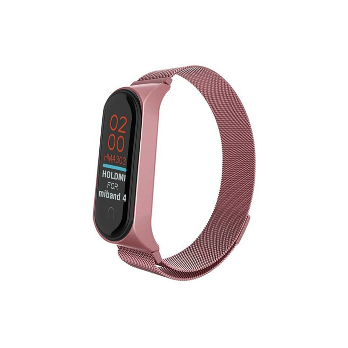 Newface Xiaomi Mi Band 6 Metal Mıknatıslı Kordon - Gold — görsel 3
