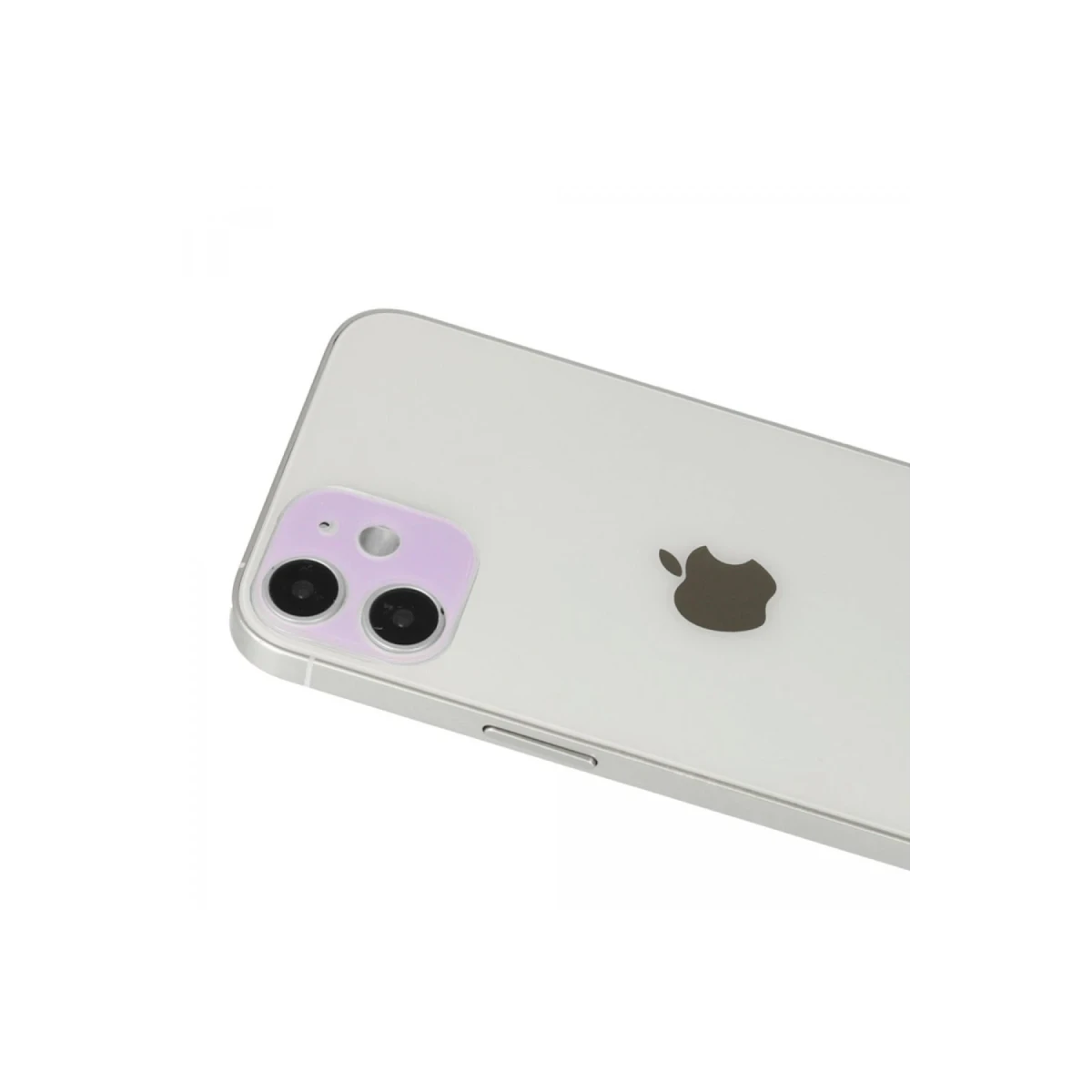 Newface Apple iPhone 12 Rainbow Kamera Lens Koruma Cam - Mor