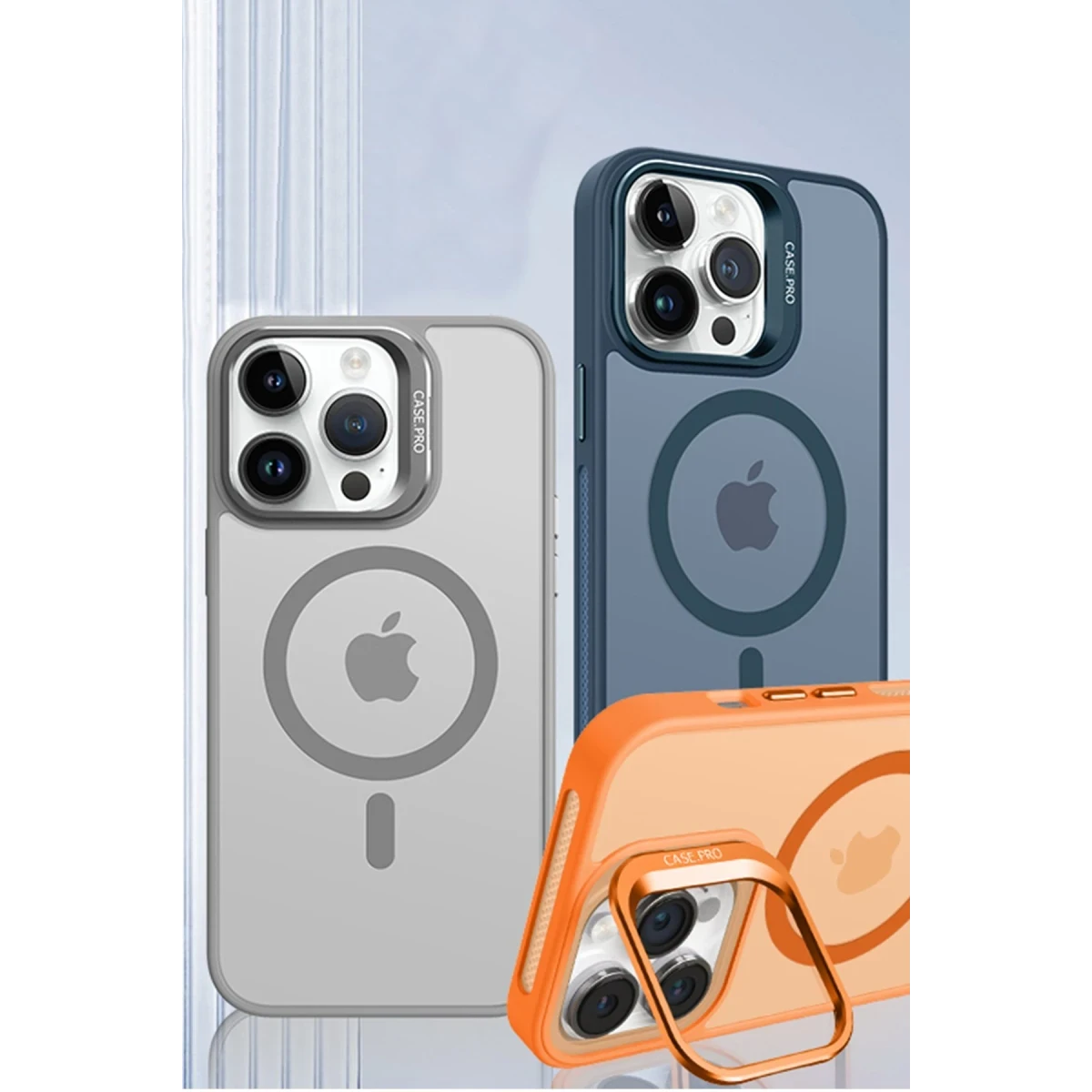 Joko Apple iPhone 14 Kılıf Flet Lens Magsafe Kapak - Siyah — görsel 7