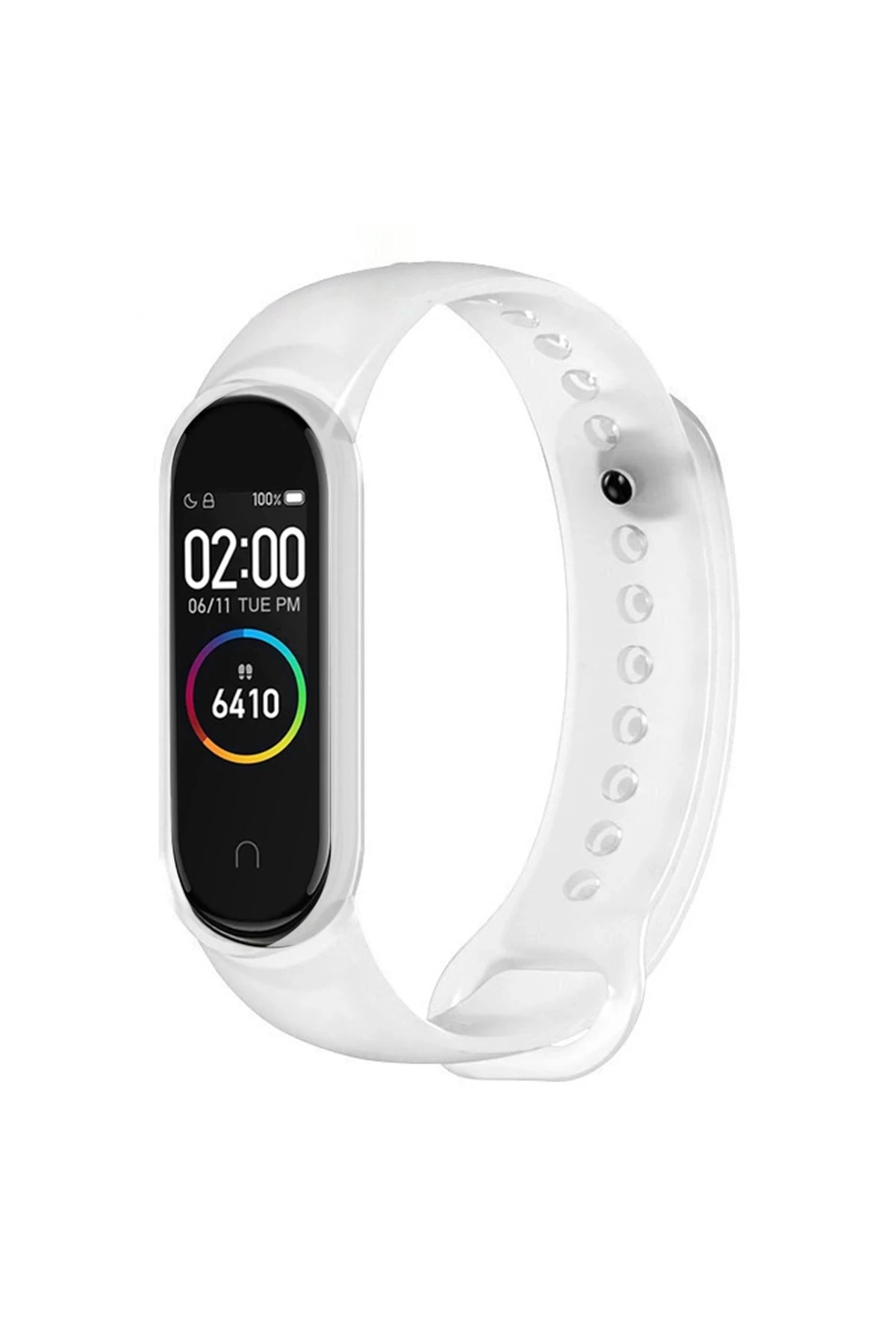 Newface Xiaomi Mi Band 4 Klasik Kordon - Şeffaf