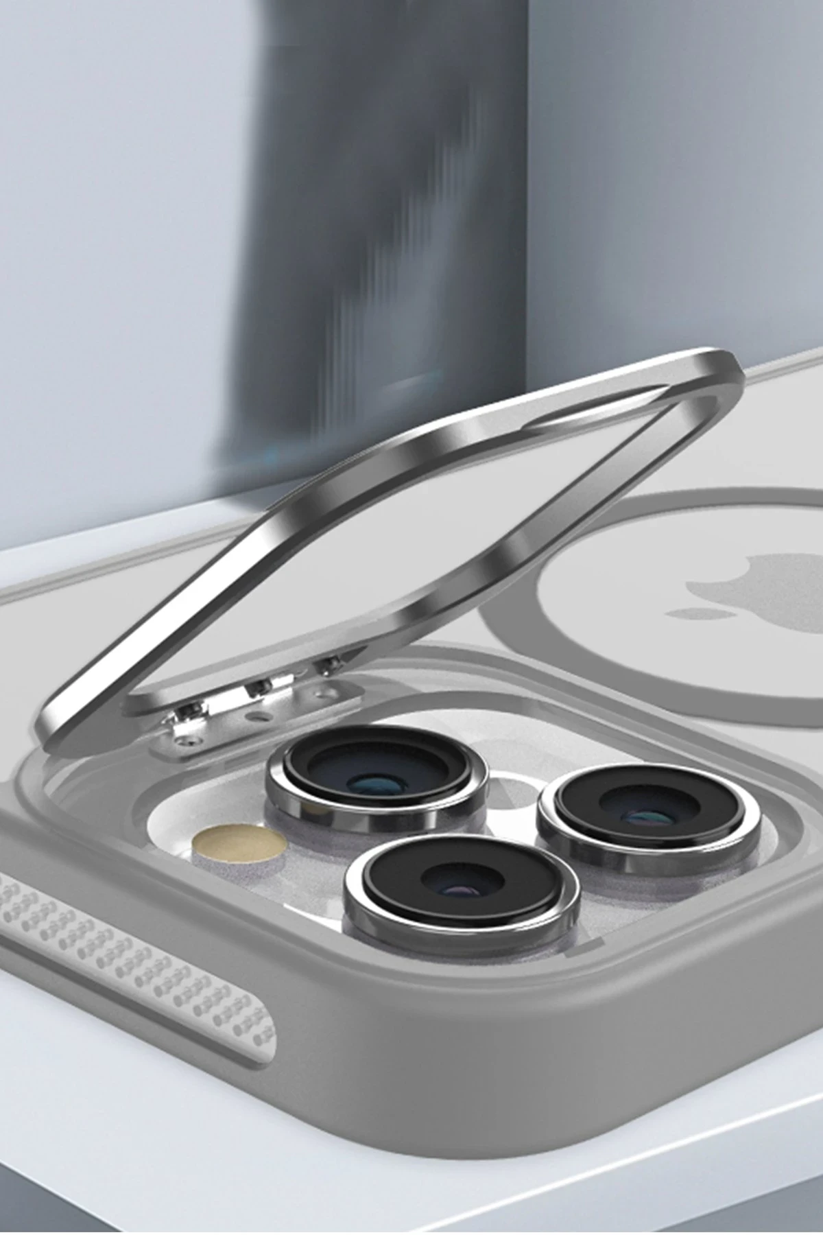 Joko Apple iPhone 15 Kılıf Flet Lens Magsafe Kapak - Siyah — görsel 4