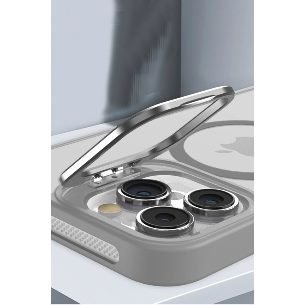 Joko Apple iPhone 15 Kılıf Flet Lens Magsafe Kapak - Siyah — görsel 9