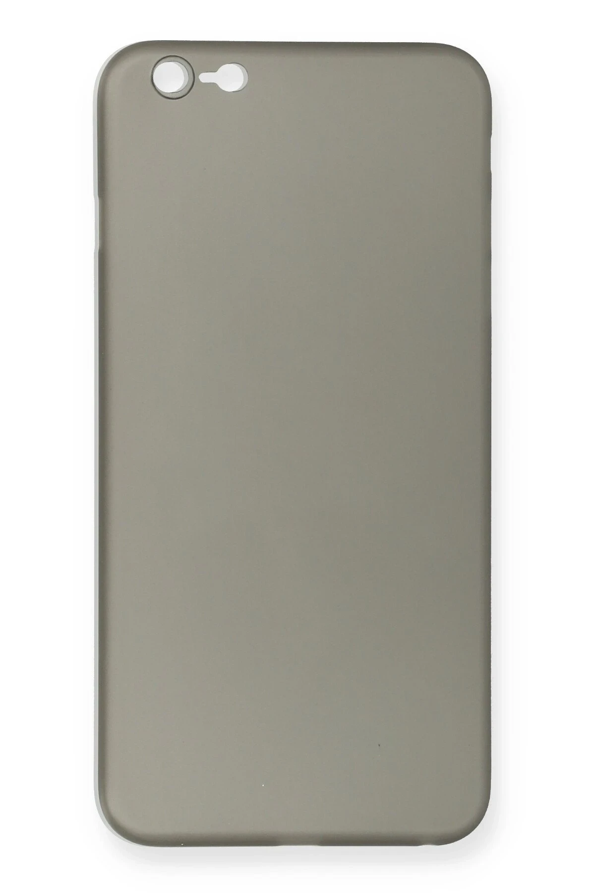 Newface Apple iPhone 6 Plus Kılıf PP Ultra İnce Kapak - Gri