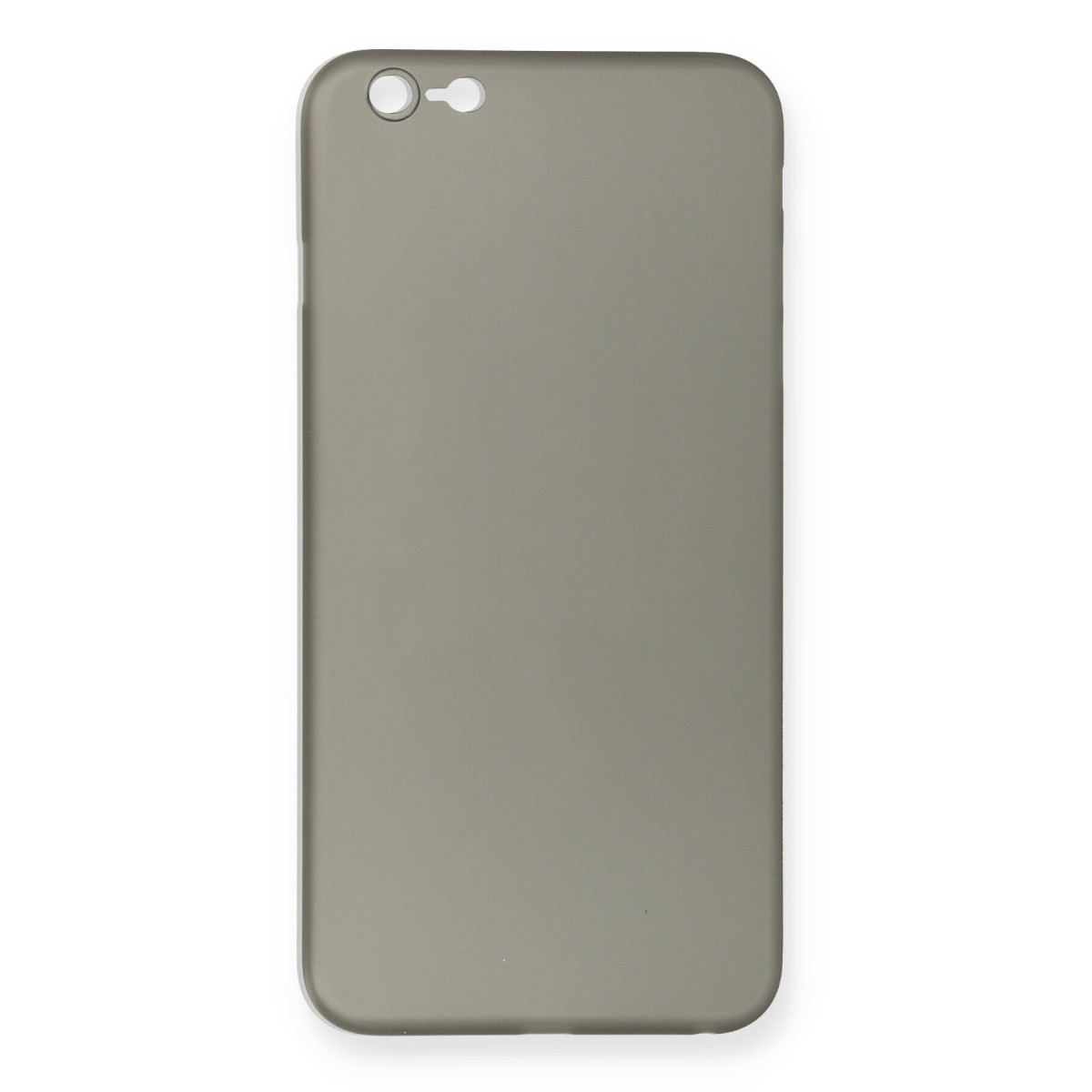 Newface Apple iPhone 6 Plus Kılıf PP Ultra İnce Kapak - Gri — görsel 3
