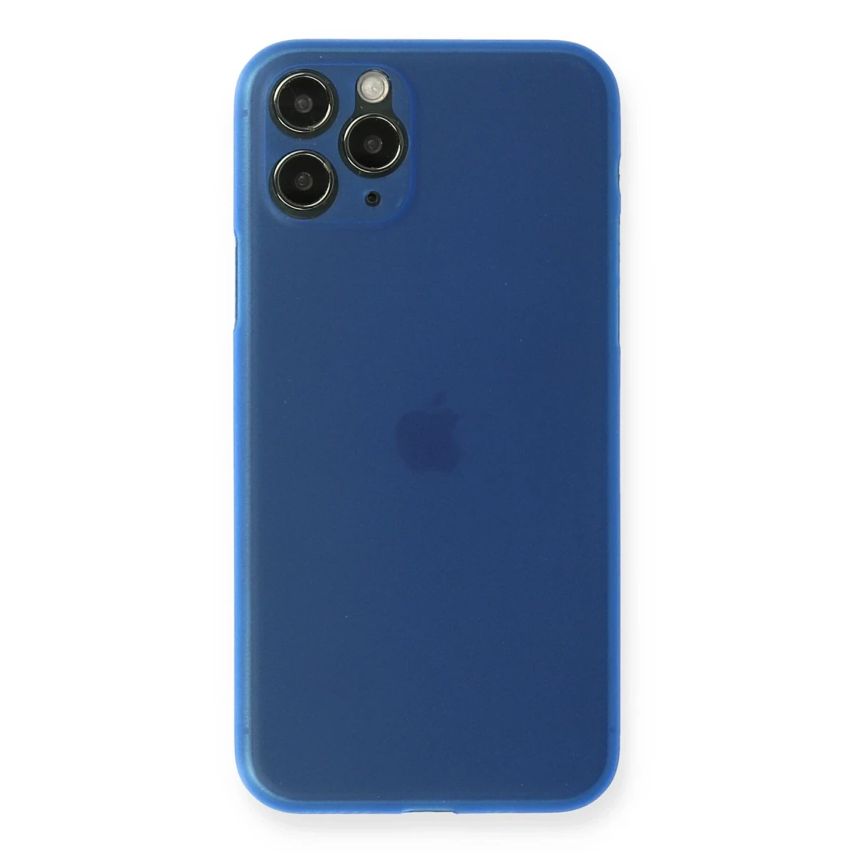 Newface Apple iPhone 11 Pro Kılıf PP Ultra İnce Kapak - Mavi