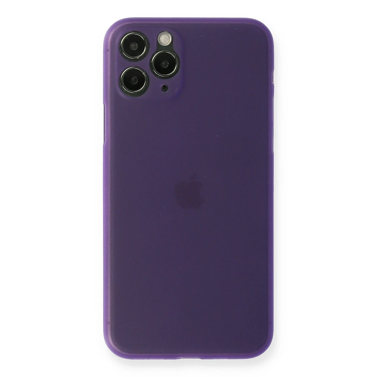 Newface Apple iPhone 11 Pro Kılıf PP Ultra İnce Kapak - Mor