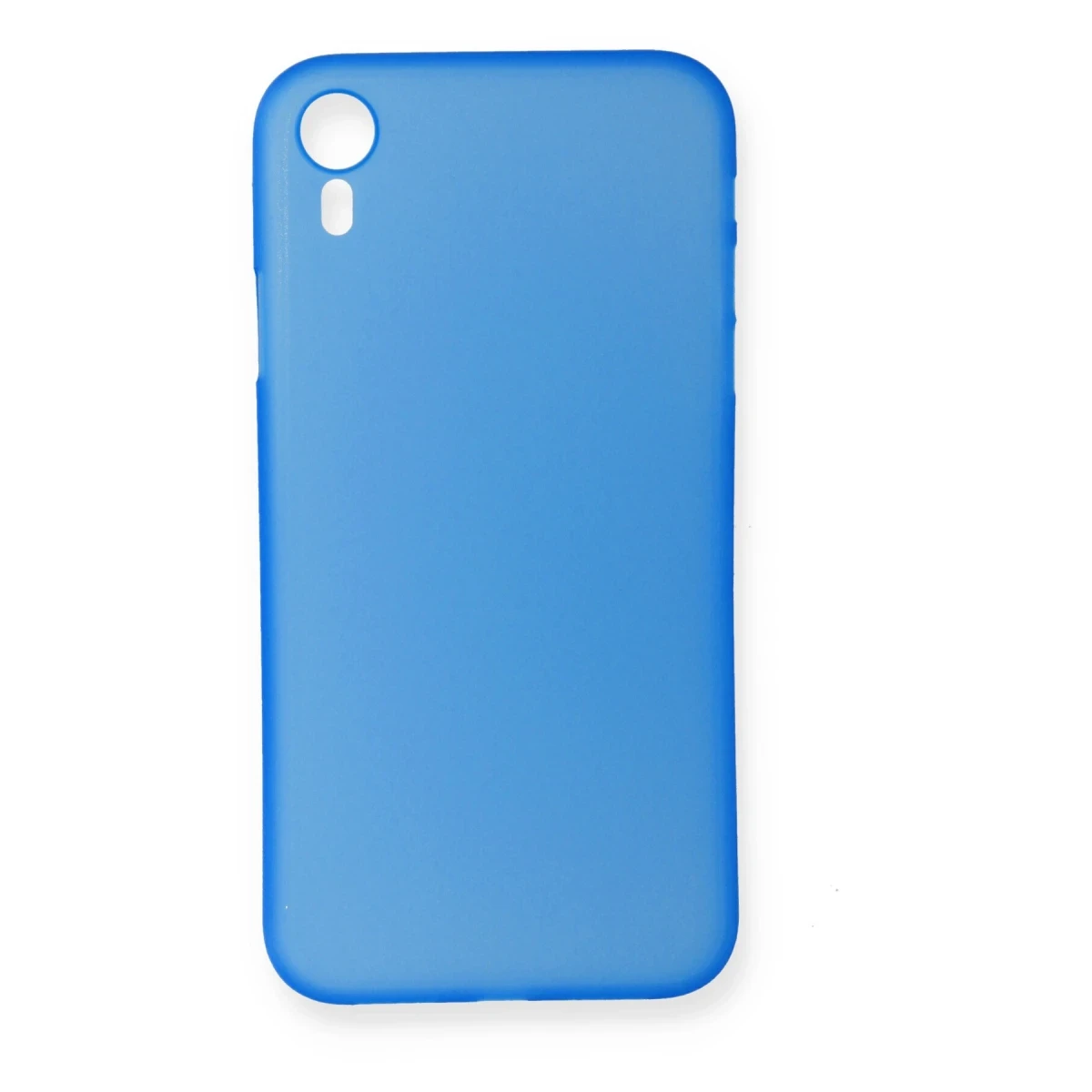 Newface Apple iPhone XR Kılıf PP Ultra İnce Kapak - Mavi
