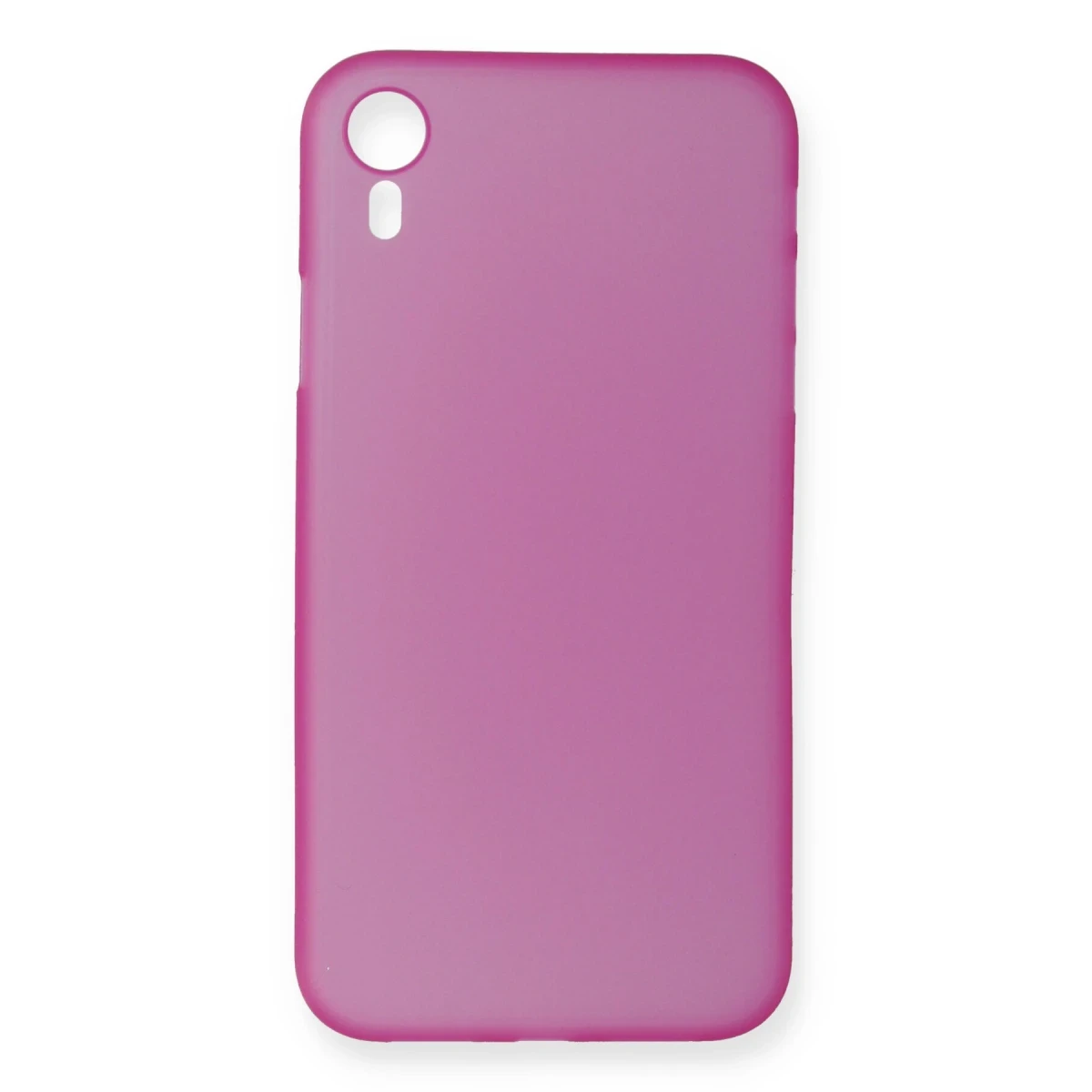Newface Apple iPhone XR Kılıf PP Ultra İnce Kapak - Pembe