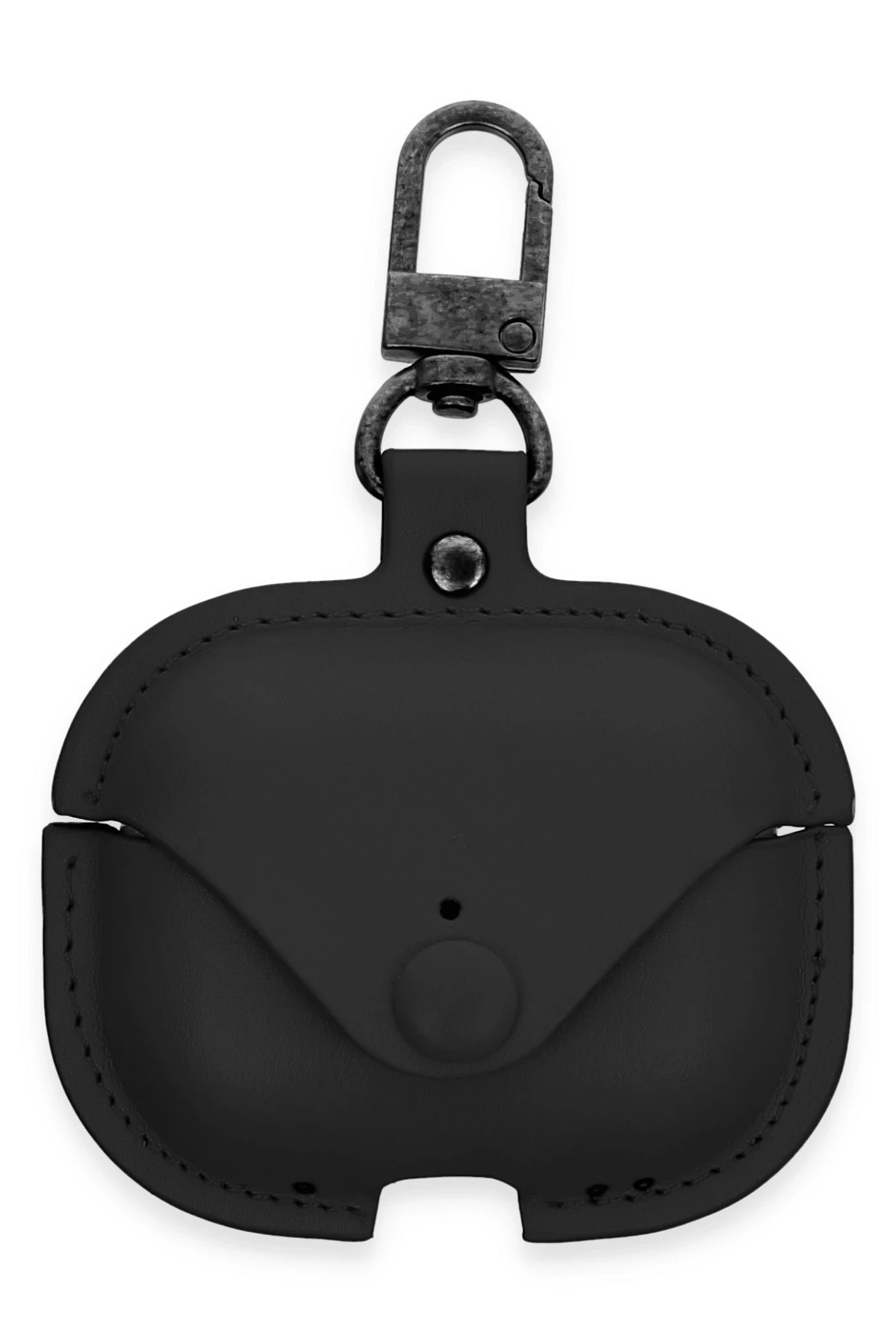 Newface Airpods Pro 2 (2.nesil) Çanta Deri Kılıf - Siyah