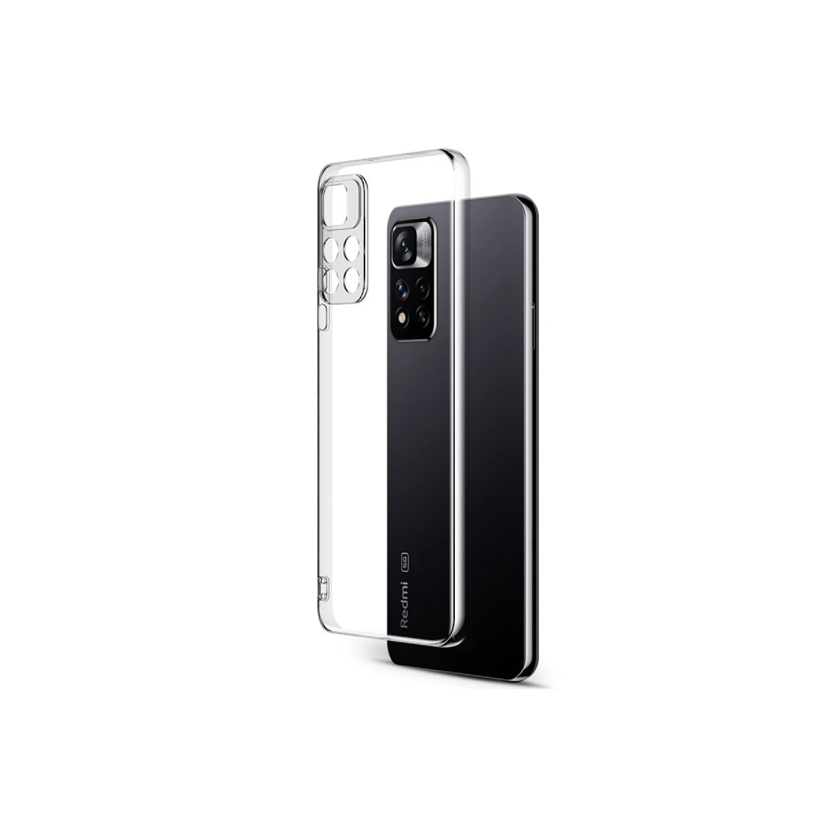 Newface Xiaomi Redmi Note 11 Pro Plus 5G Kılıf Lüx Şeffaf Silikon