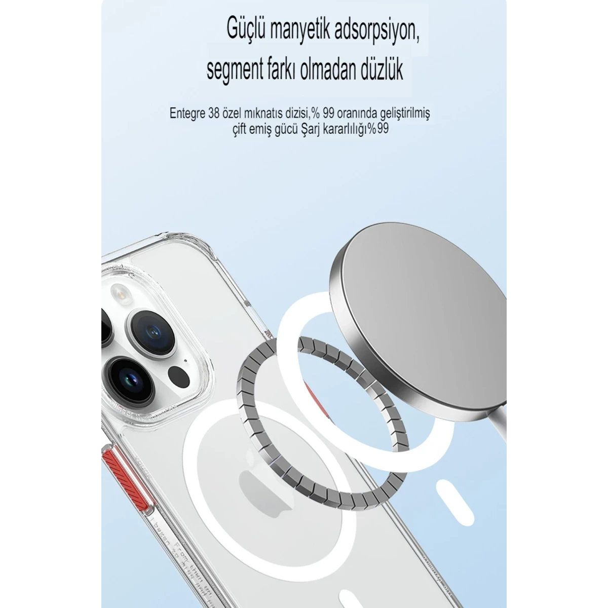 Joko Apple iPhone 15 Pro Max Ramos Magsafe Kapak - Siyah — görsel 10
