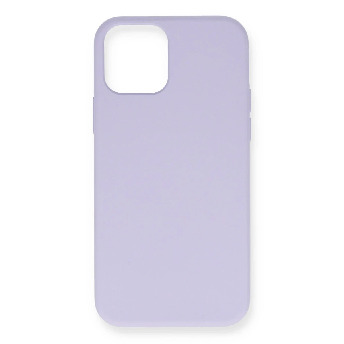 Newface Apple iPhone 12 Mini Kılıf Nano içi Kadife Silikon - Lila