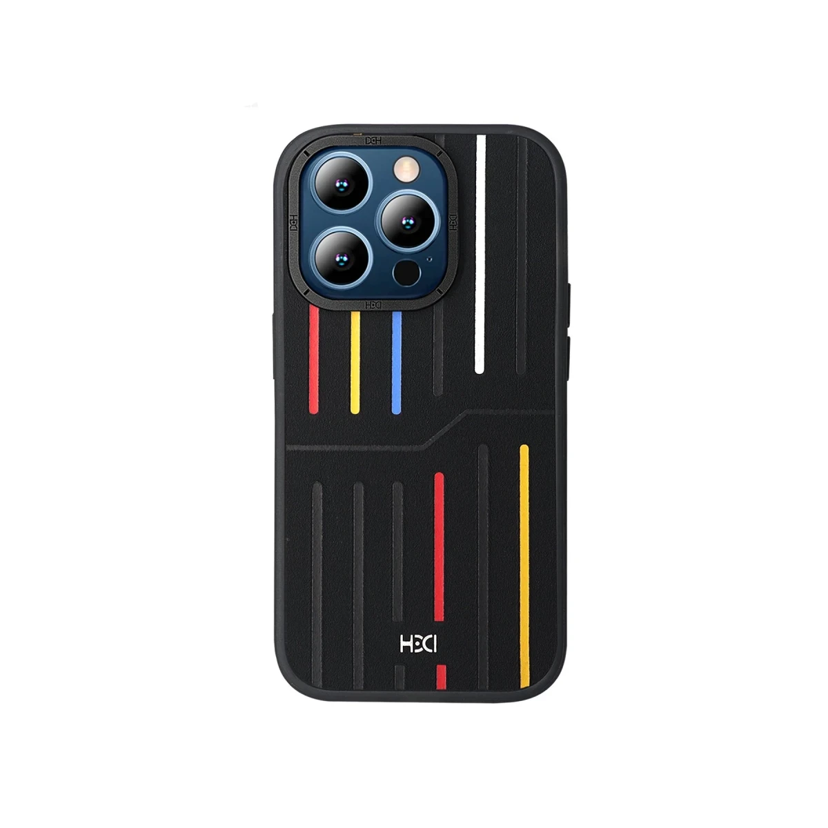 HDD Apple iPhone 15 Pro Kılıf HBC-221 Roma Kapak - Siyah