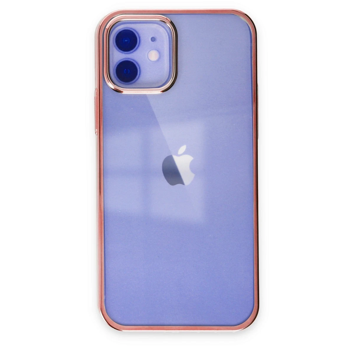 Newface Apple iPhone 12 Kılıf Element Silikon - Pembe